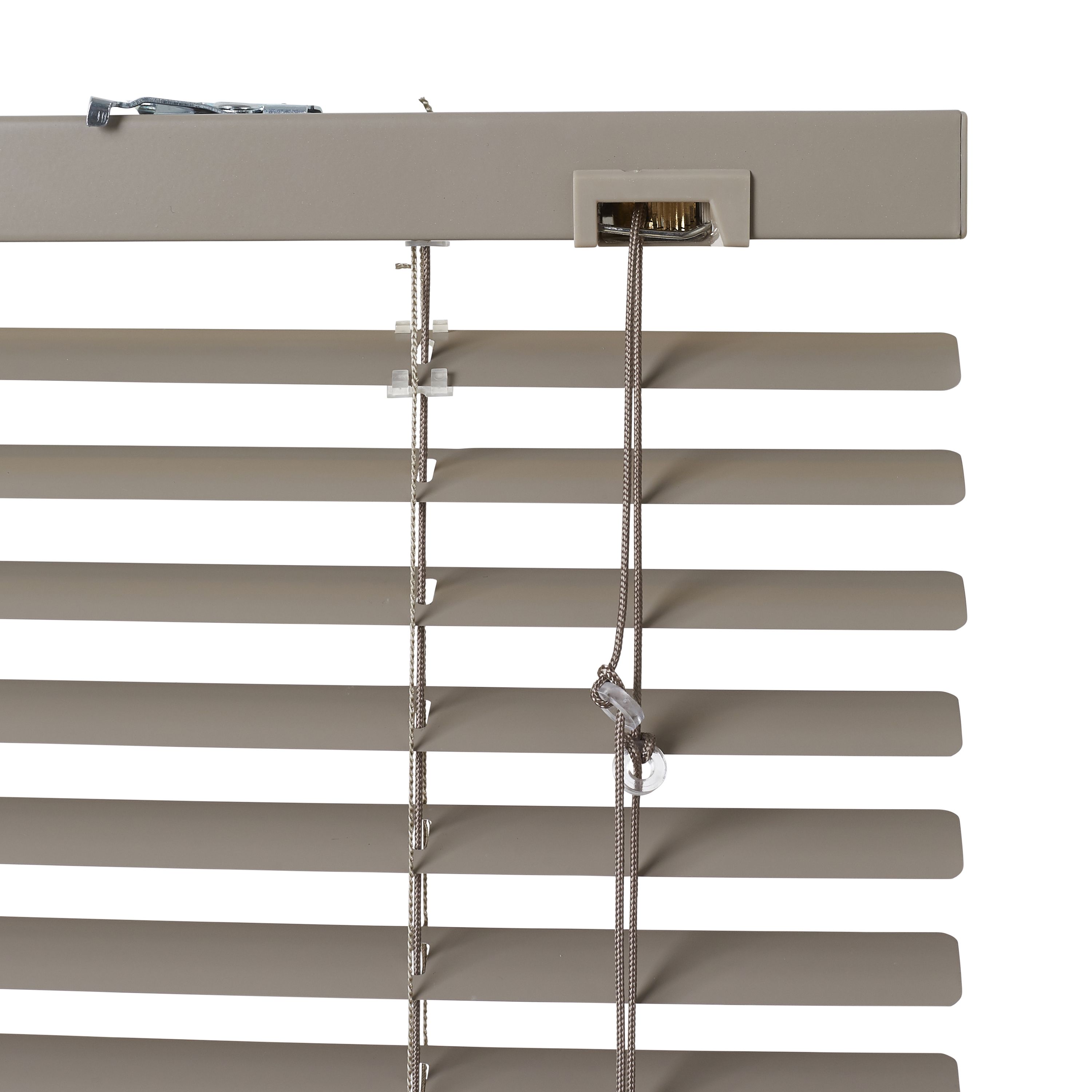 Studio Linen Aluminium Venetian Blind (W)60cm (L)180cm