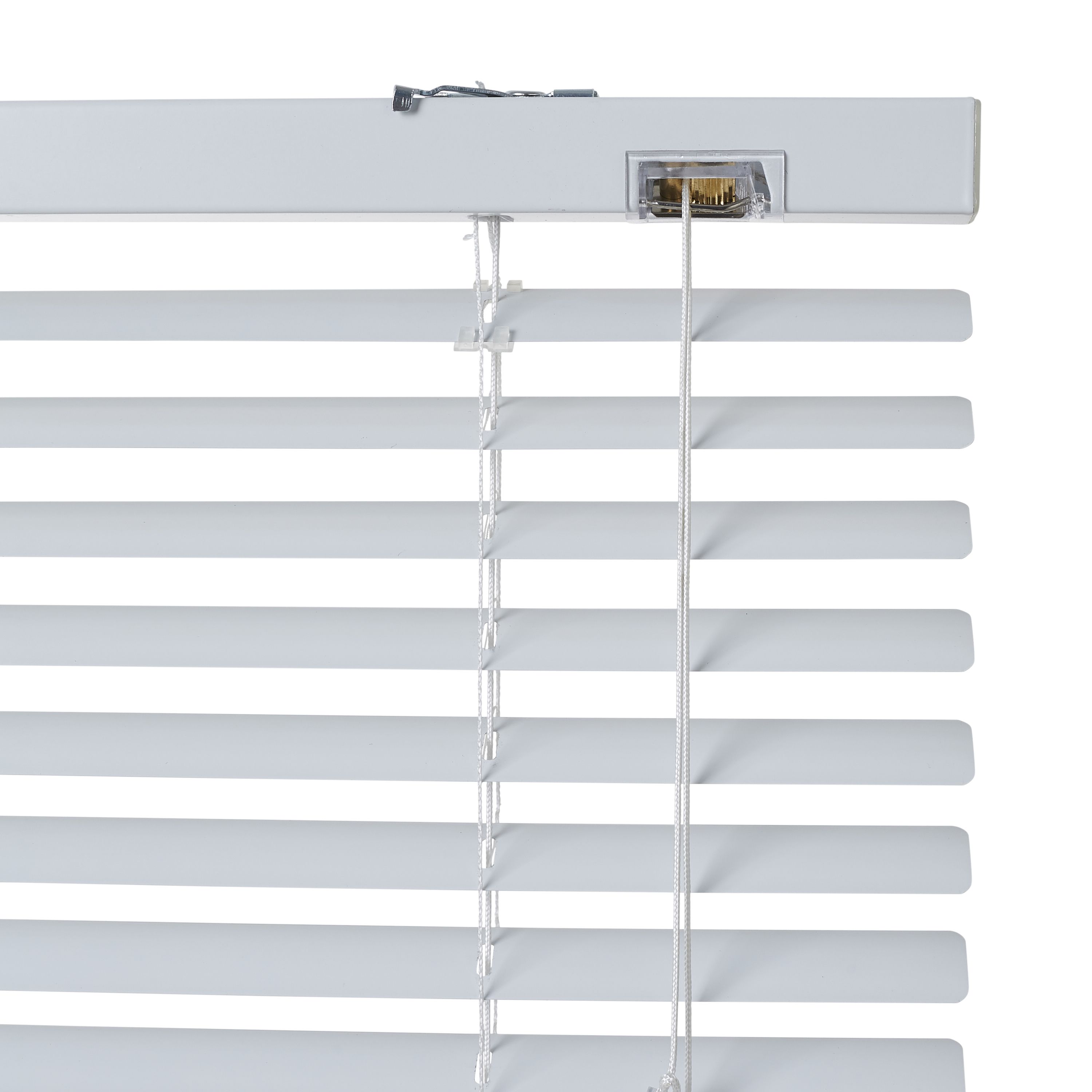 Studio White Aluminium Venetian Blind (W)180cm (L)180cm