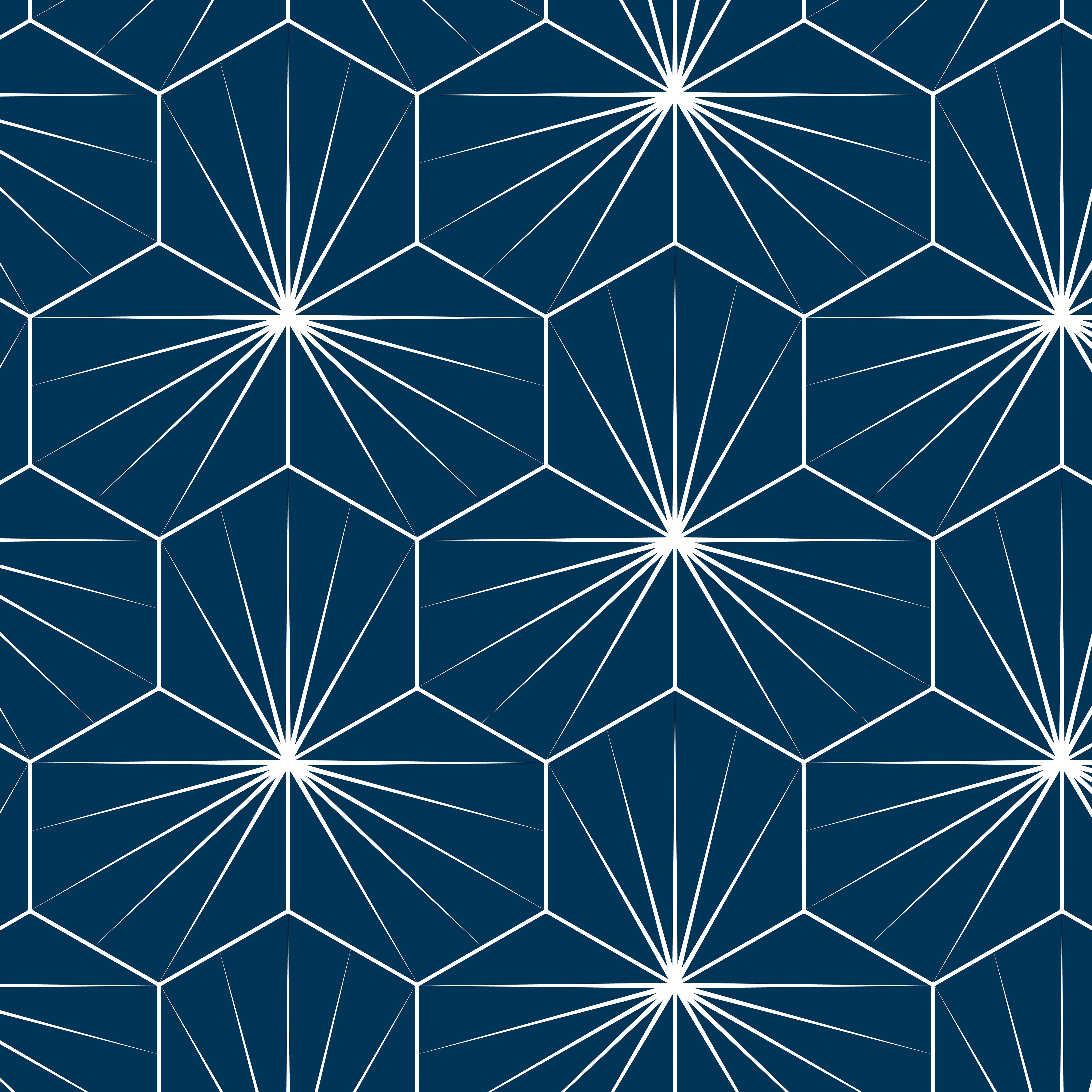 Stylepanel Acrylic Bathroom Decorative panel (H)2400mm (W)896mm - Gloss Navy Star dream
