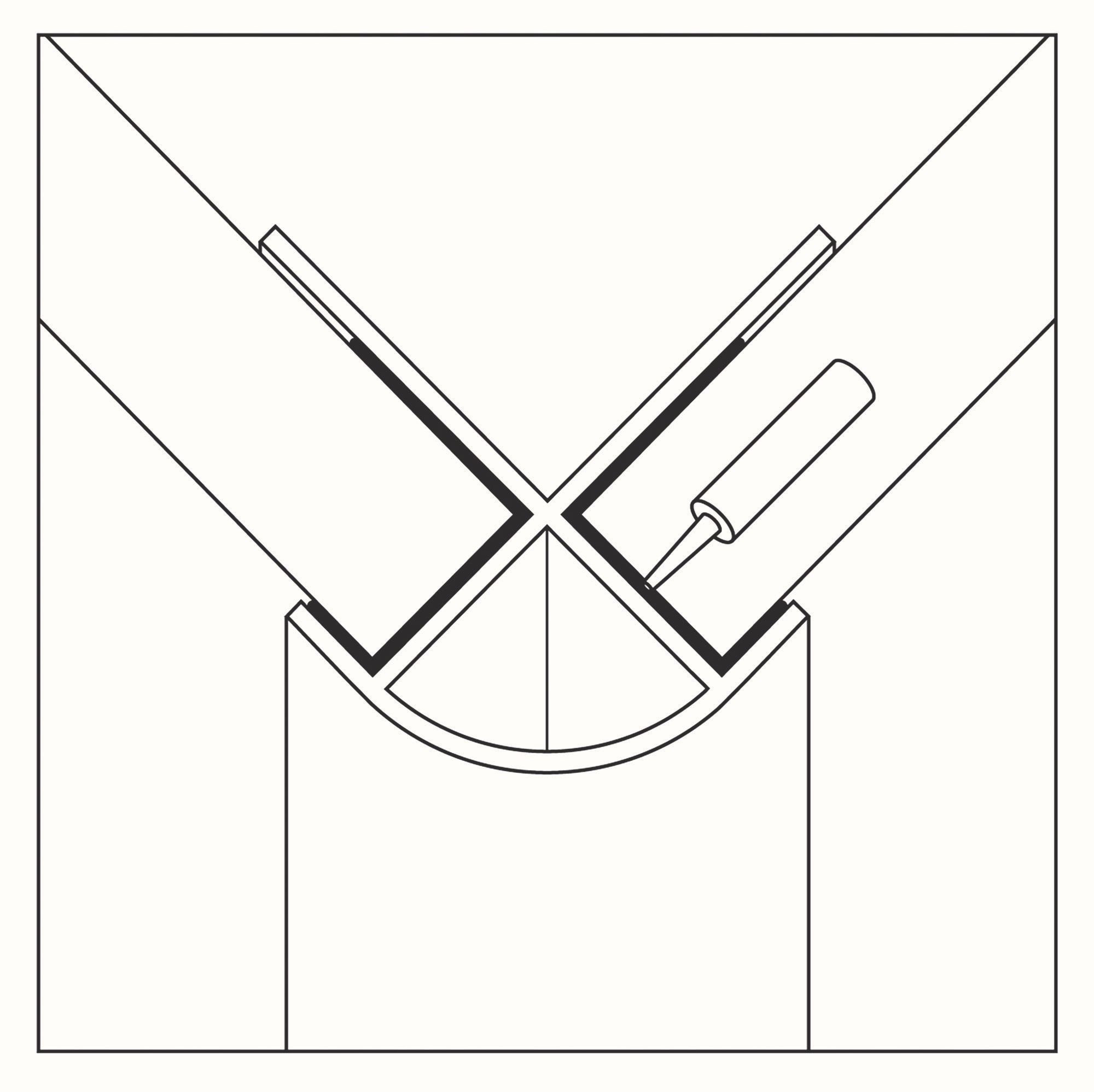 Stylepanel Black Straight Panel external corner joint, (W)11mm (T)30mm