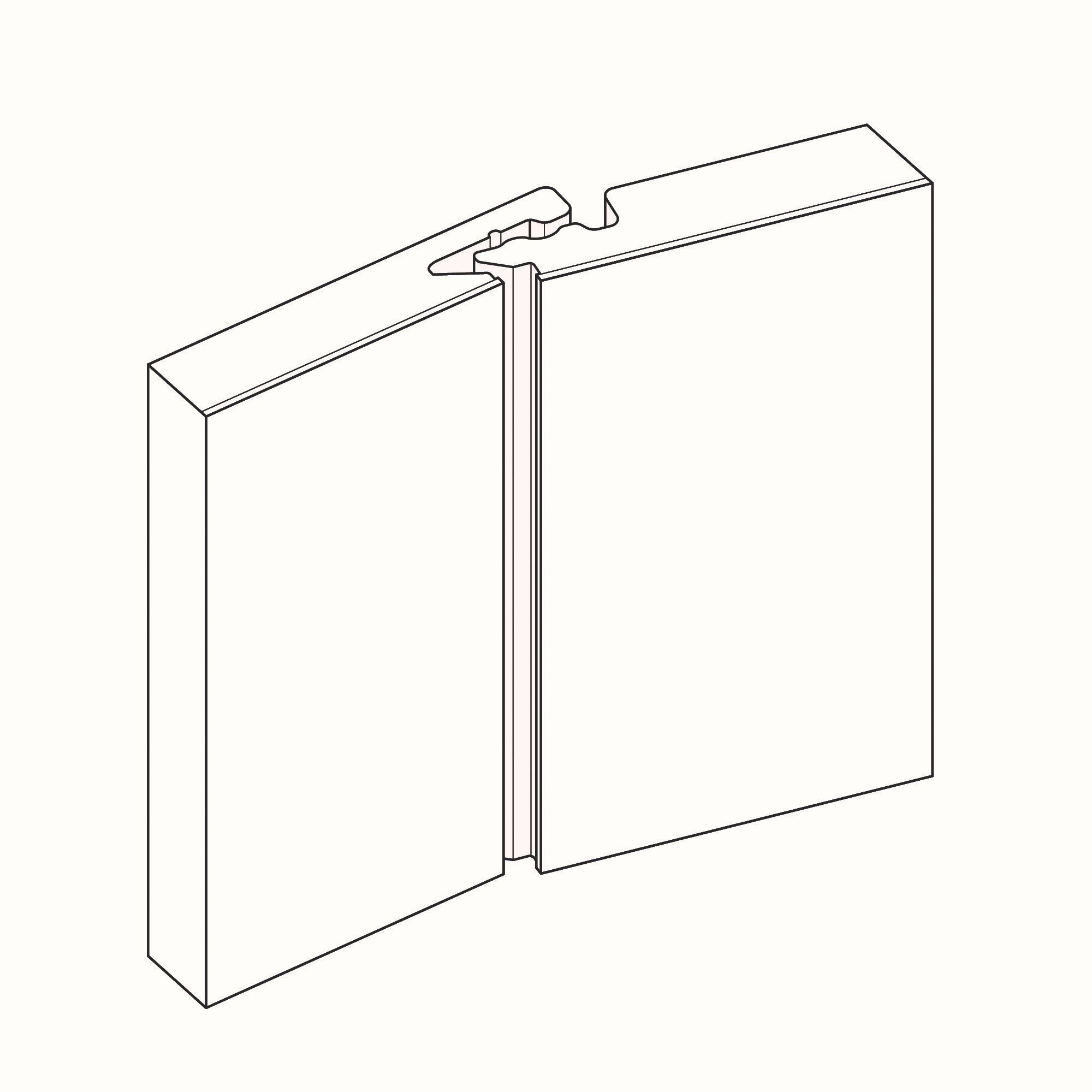 Stylepanel Laminated Bathroom Decorative panel (H)2440mm (W)1179mm - Gloss Grey Argento stone Metallic effect