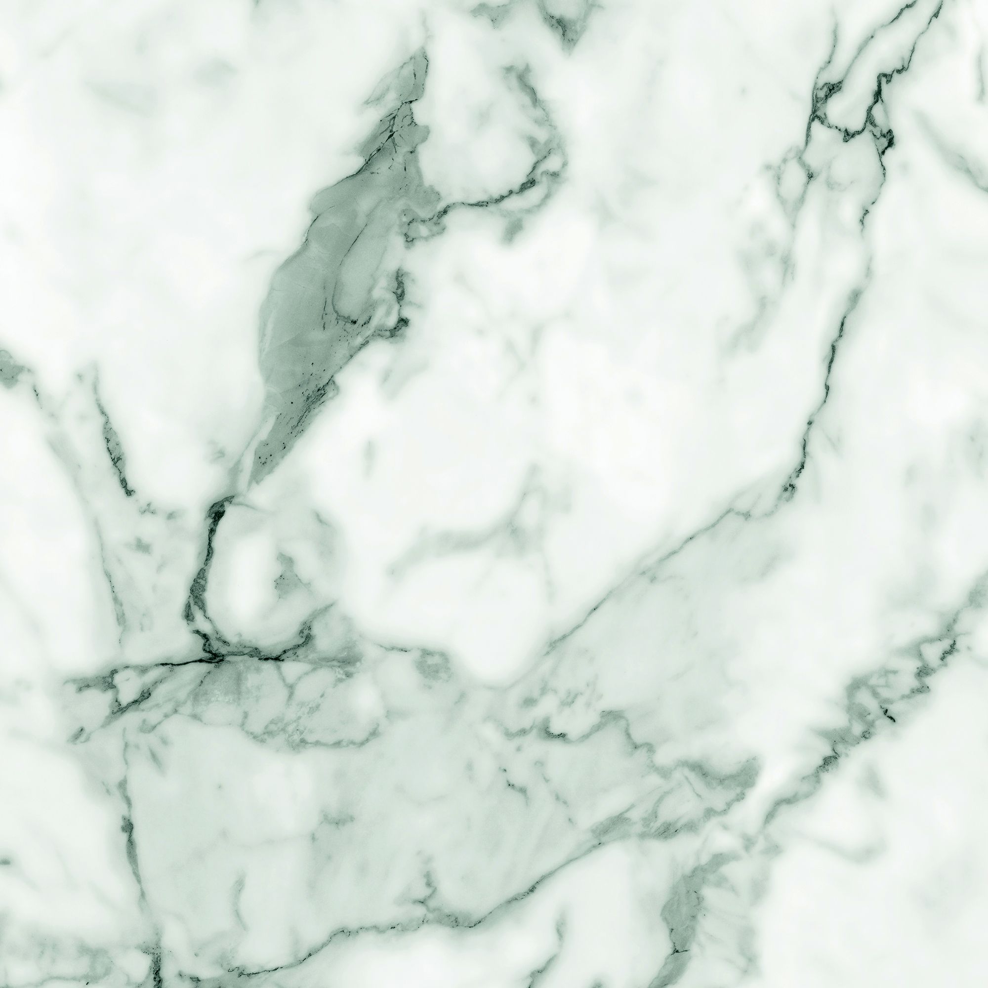 Stylepanel Laminated Bathroom Decorative panel (H)2440mm (W)1179mm - Matt White Blanco Marble effect