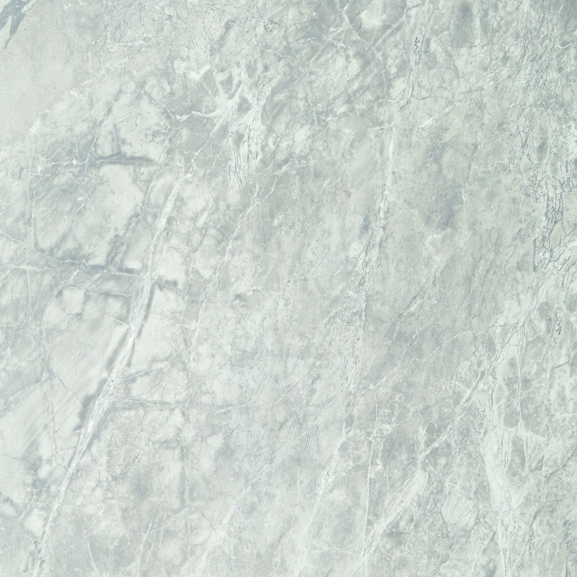 Stylepanel Laminated Bathroom Decorative panel (H)2440mm (W)1200mm - Matt Grey Tundra Marble effect