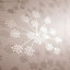 Sublime Sparkle Buttermilk Starburst Smooth Wallpaper