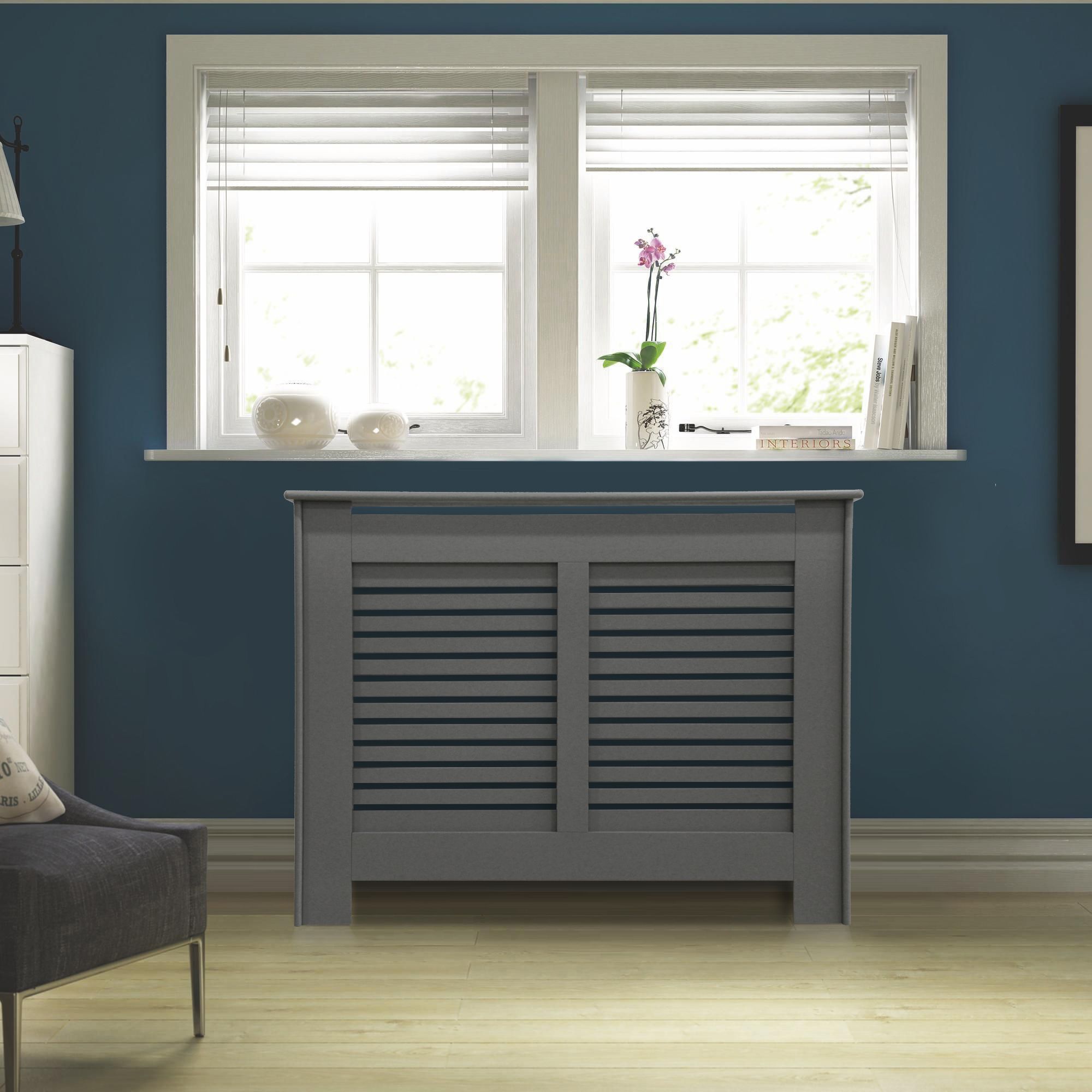 Suffolk Medium Grey Radiator cover