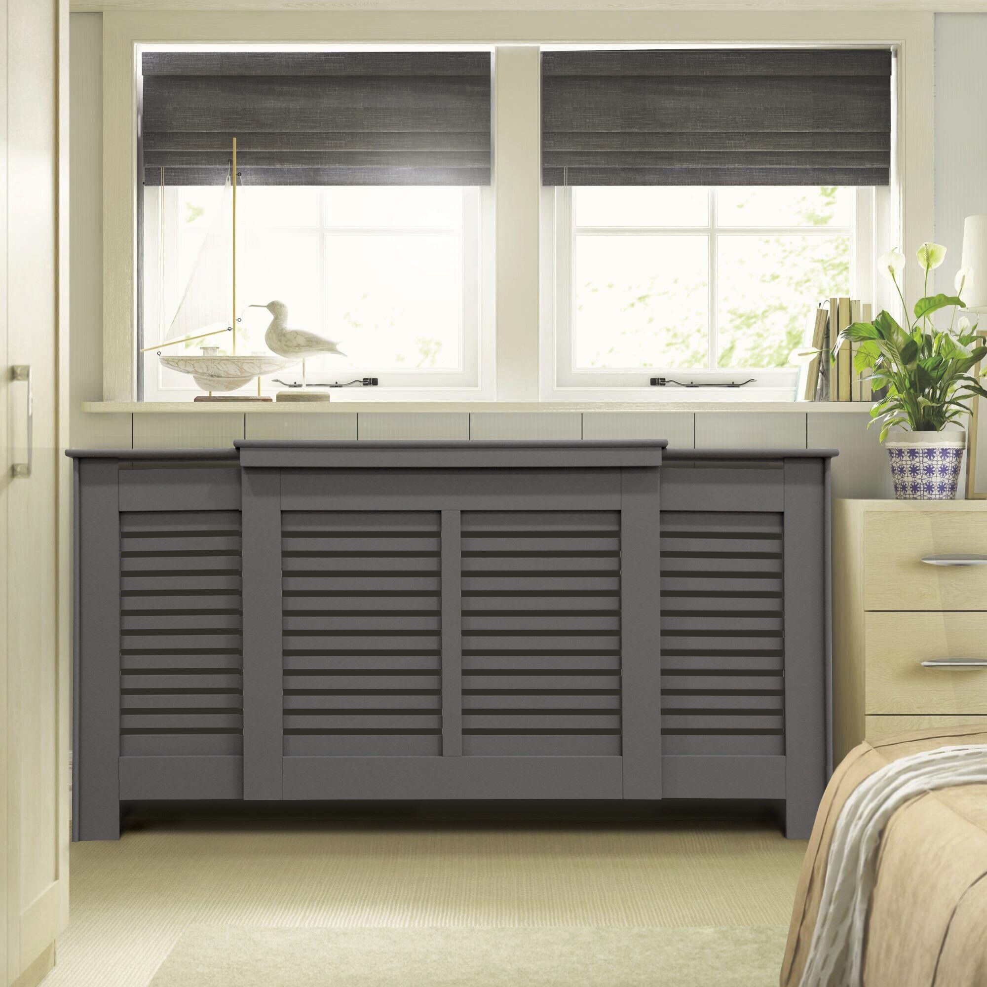 Suffolk Medium - large Grey Radiator cover
