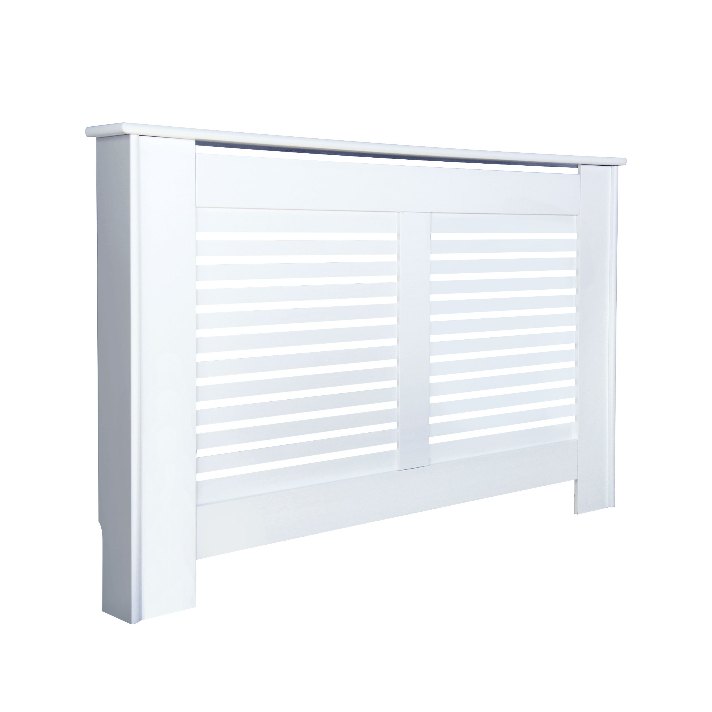 Suffolk Medium White Radiator cover