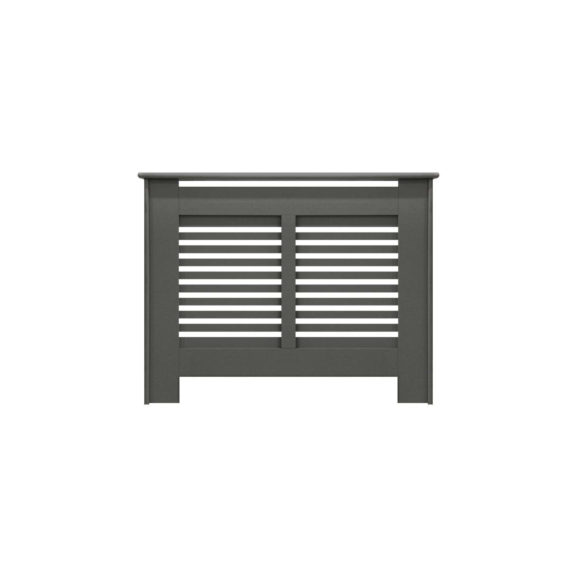 Suffolk Small Grey Radiator cover