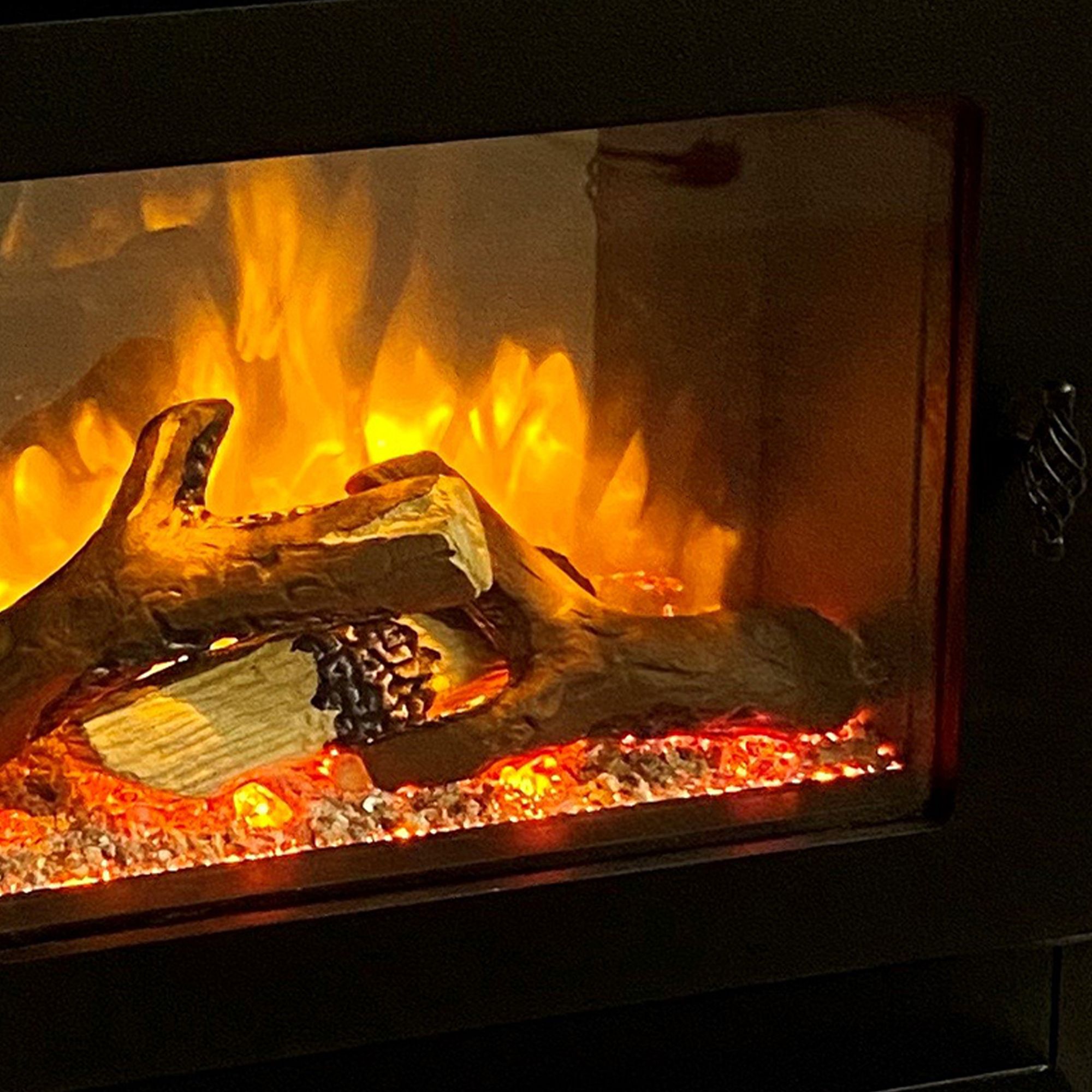 Suncrest Ashby White Electric fire suite