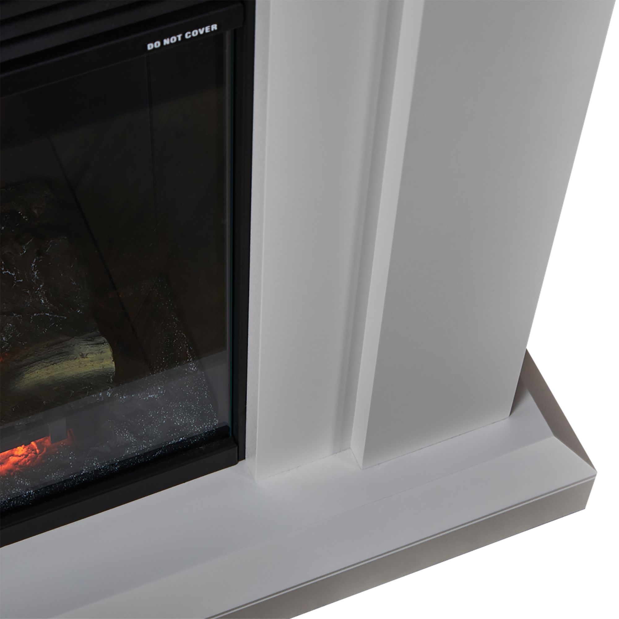 Suncrest Horley White Electric fire suite