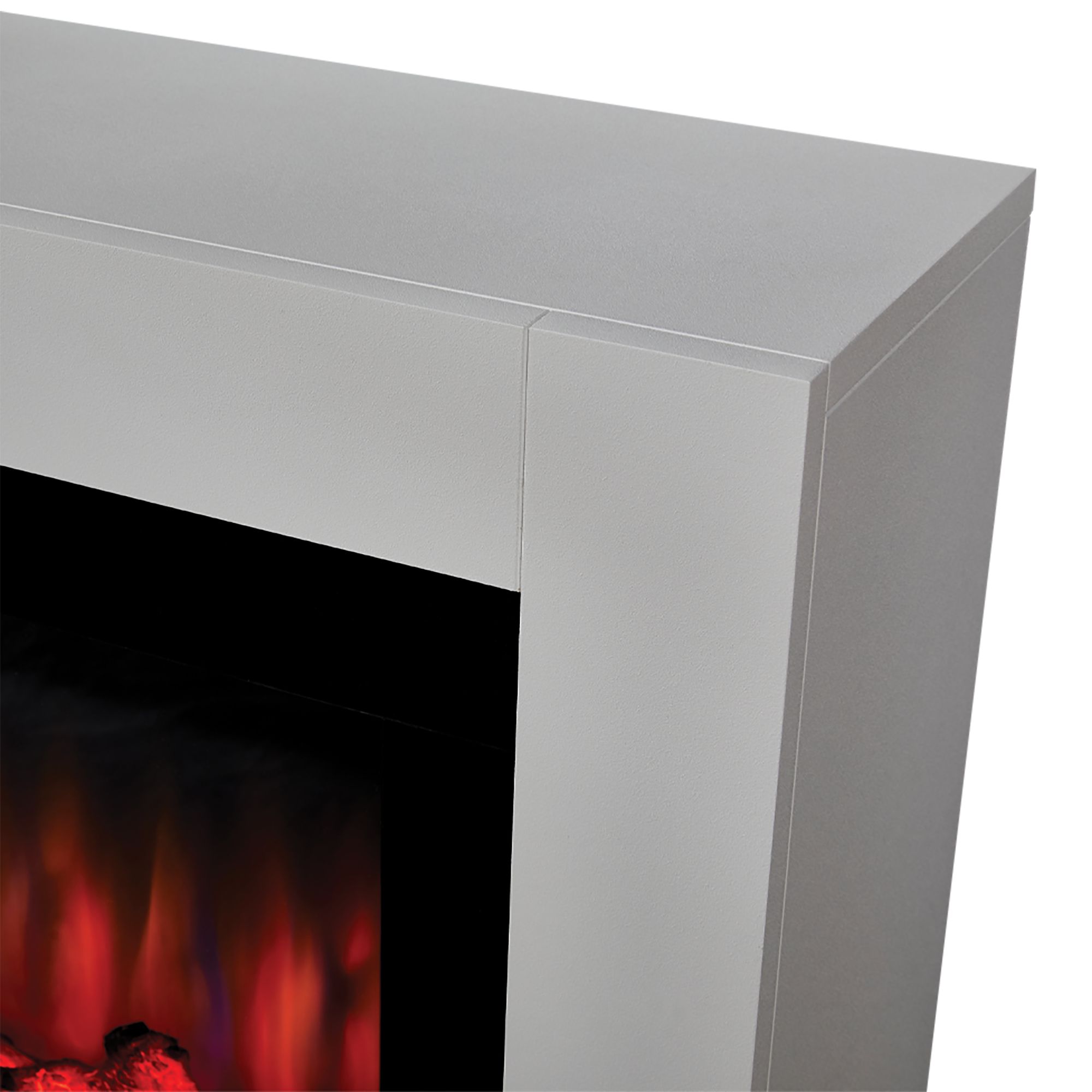 Suncrest Lumley-Ambience White Electric fire suite