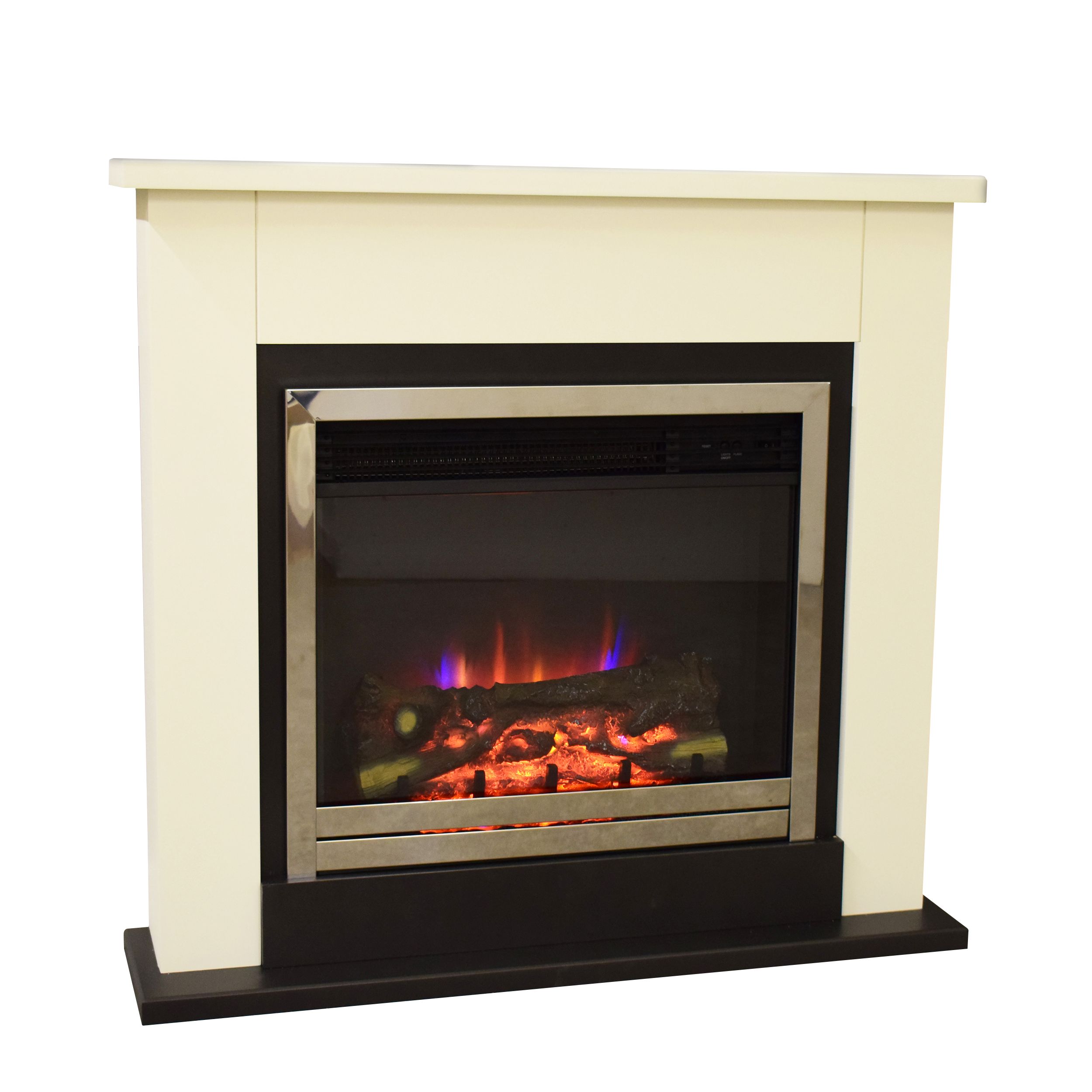 Suncrest Middleton White Electric fire suite