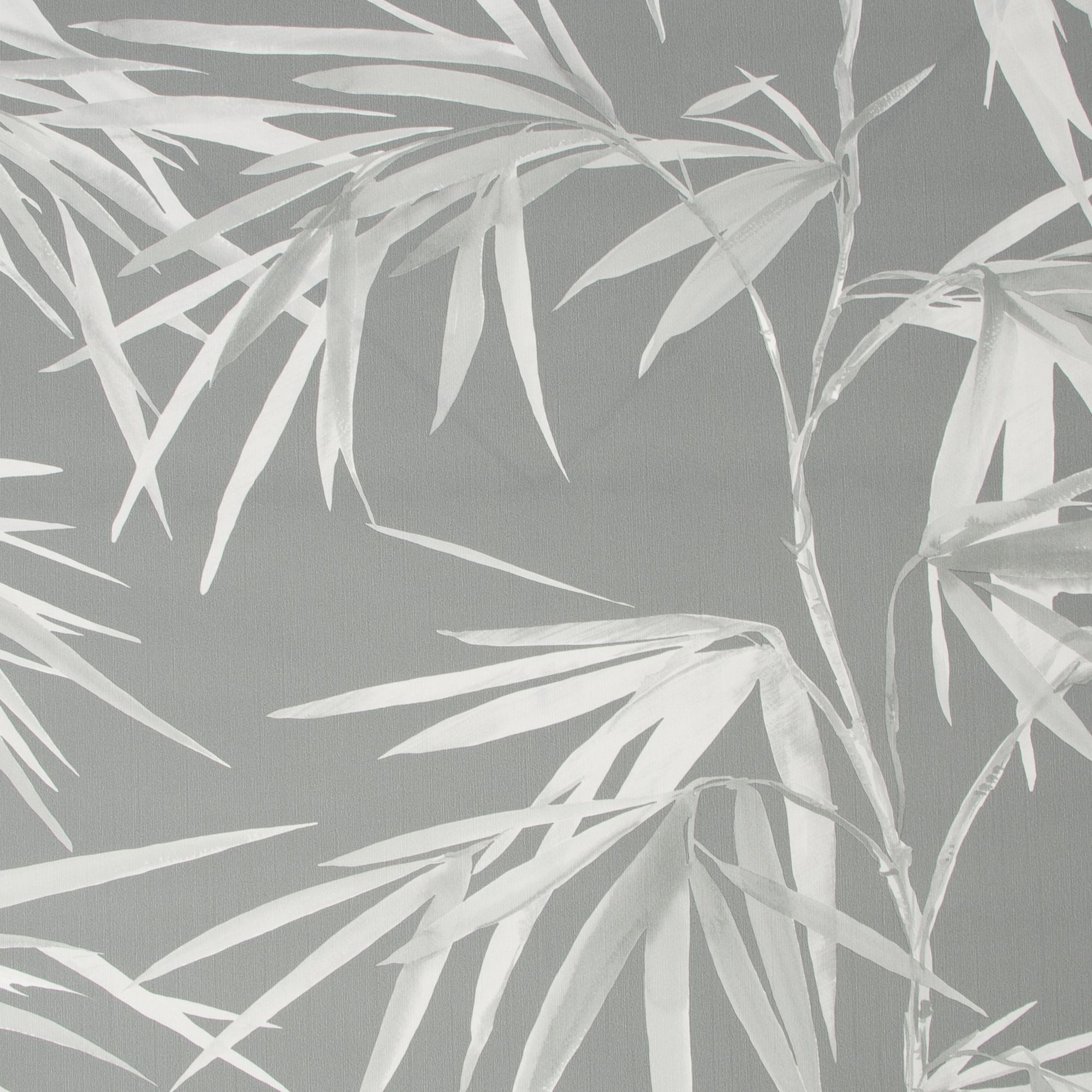 Superfresco Easy Asia Dark grey Leaves Smooth Wallpaper
