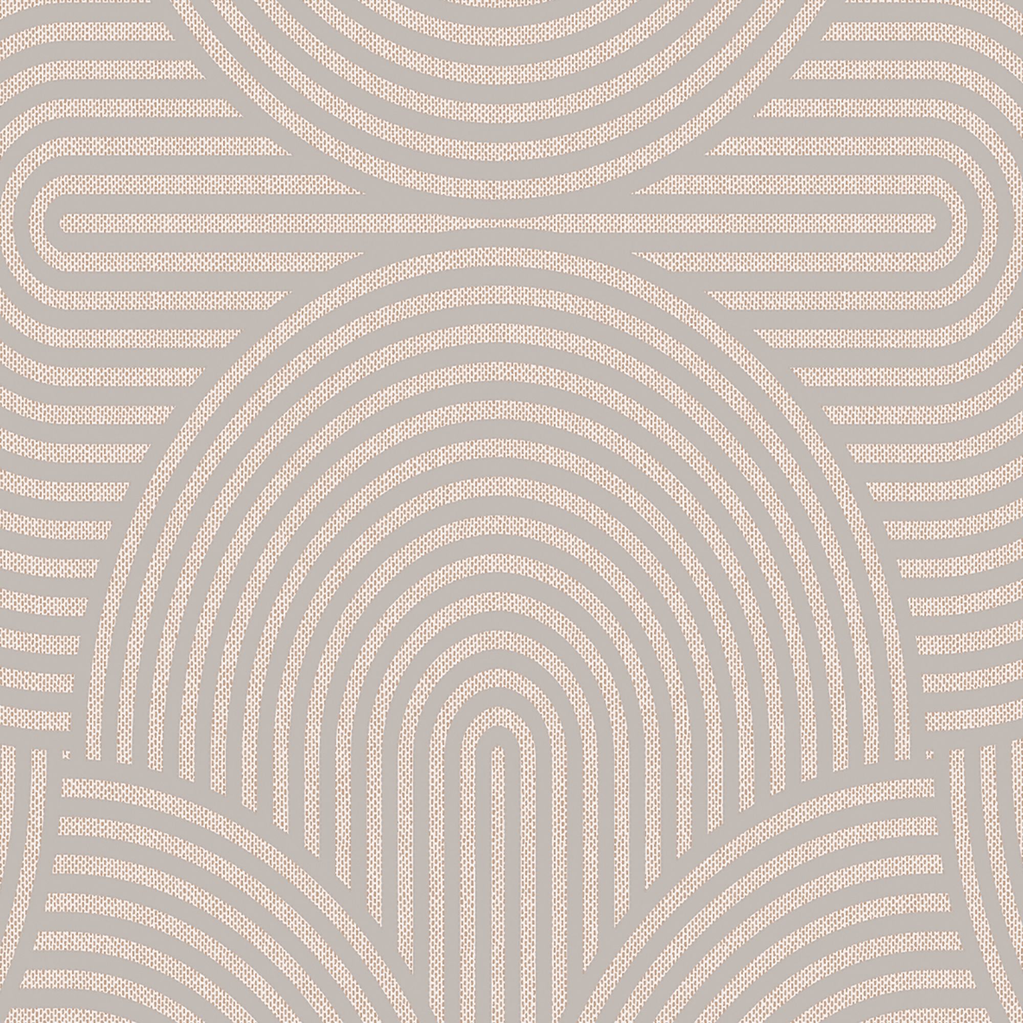 Superfresco Easy Beige Metallic effect Geometric Smooth Wallpaper Sample
