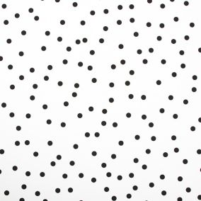 Superfresco Easy Black & white Confetti Smooth Wallpaper