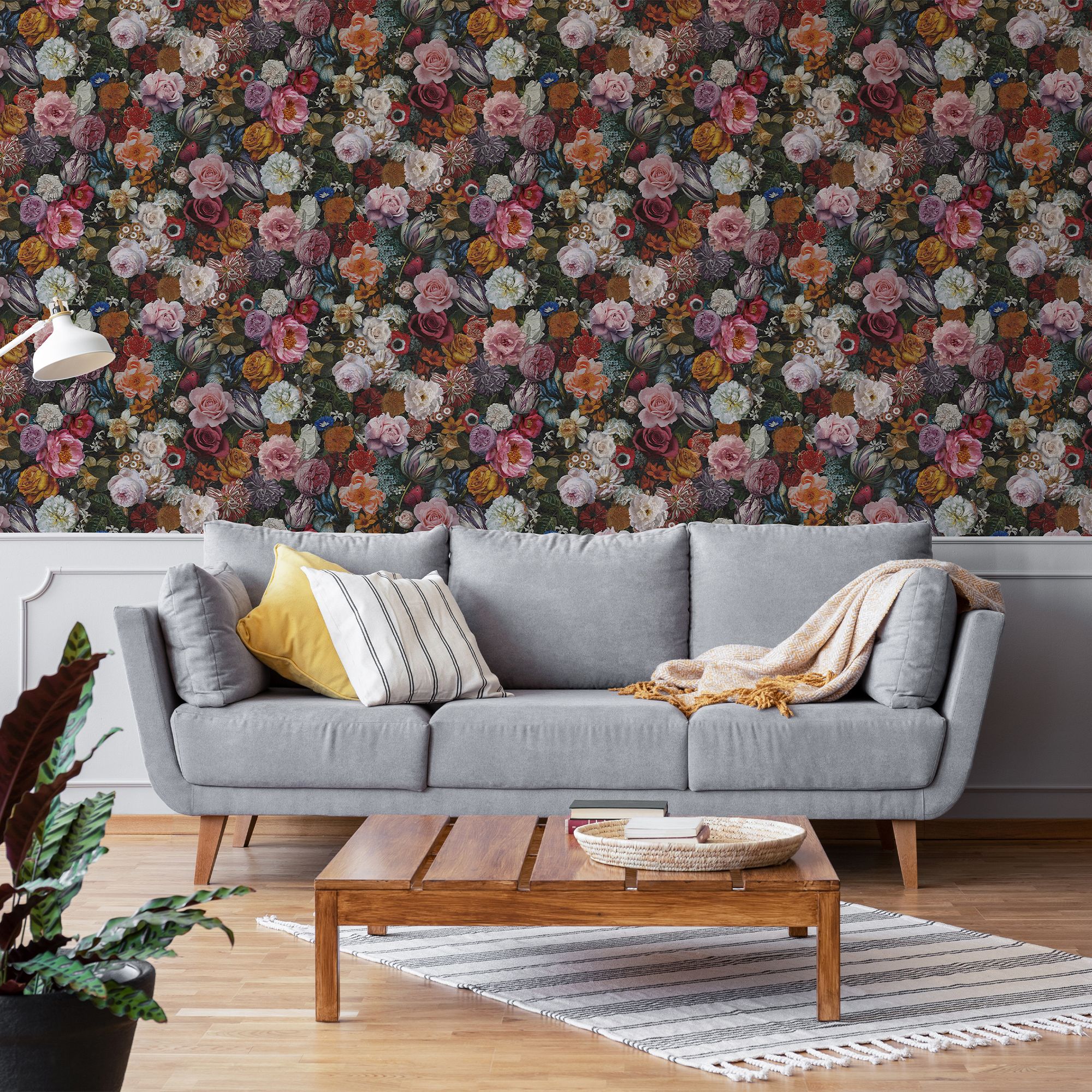 Superfresco Easy Bruges Multicolour Floral Smooth Wallpaper