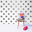 Superfresco Easy Dotty Geometric Metallic effect Smooth Wallpaper
