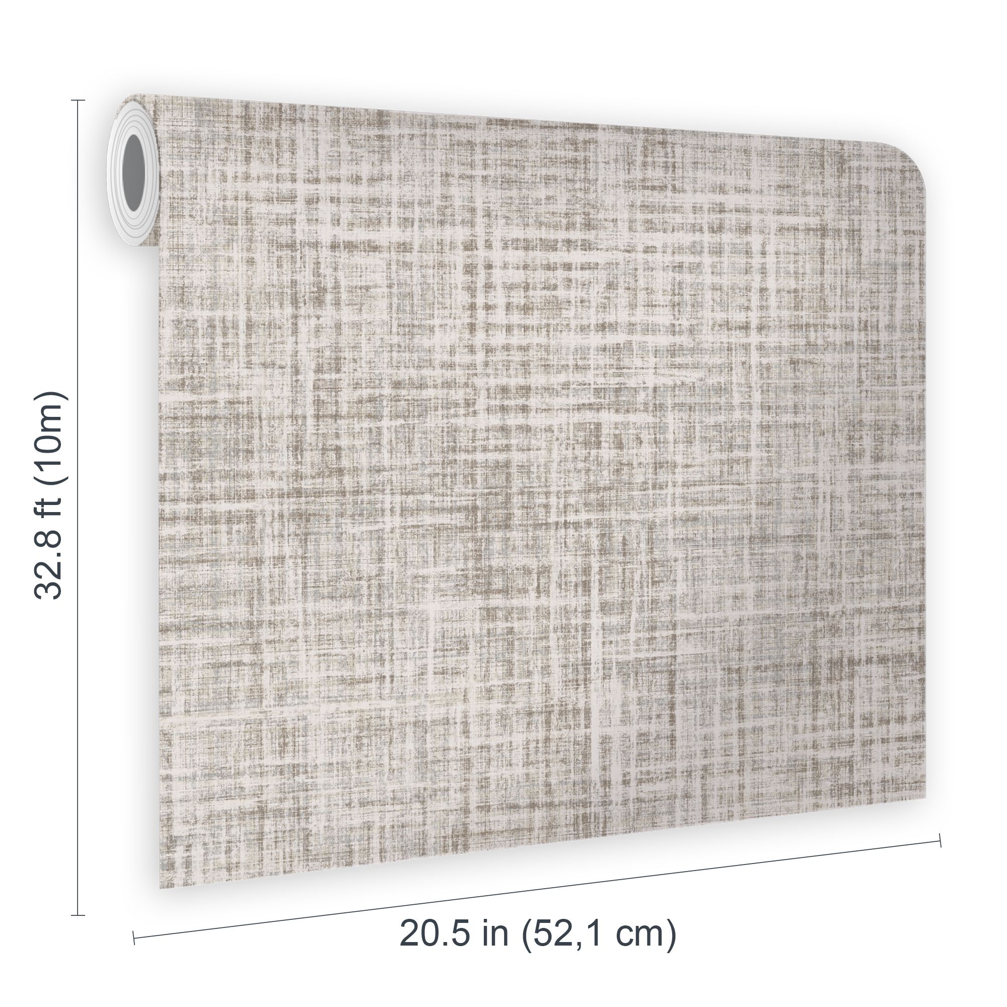 Superfresco Easy Heavy Linen Beige Fabric effect Smooth Wallpaper