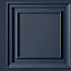 Superfresco Easy Navy Wood effect Panel Smooth Wallpaper