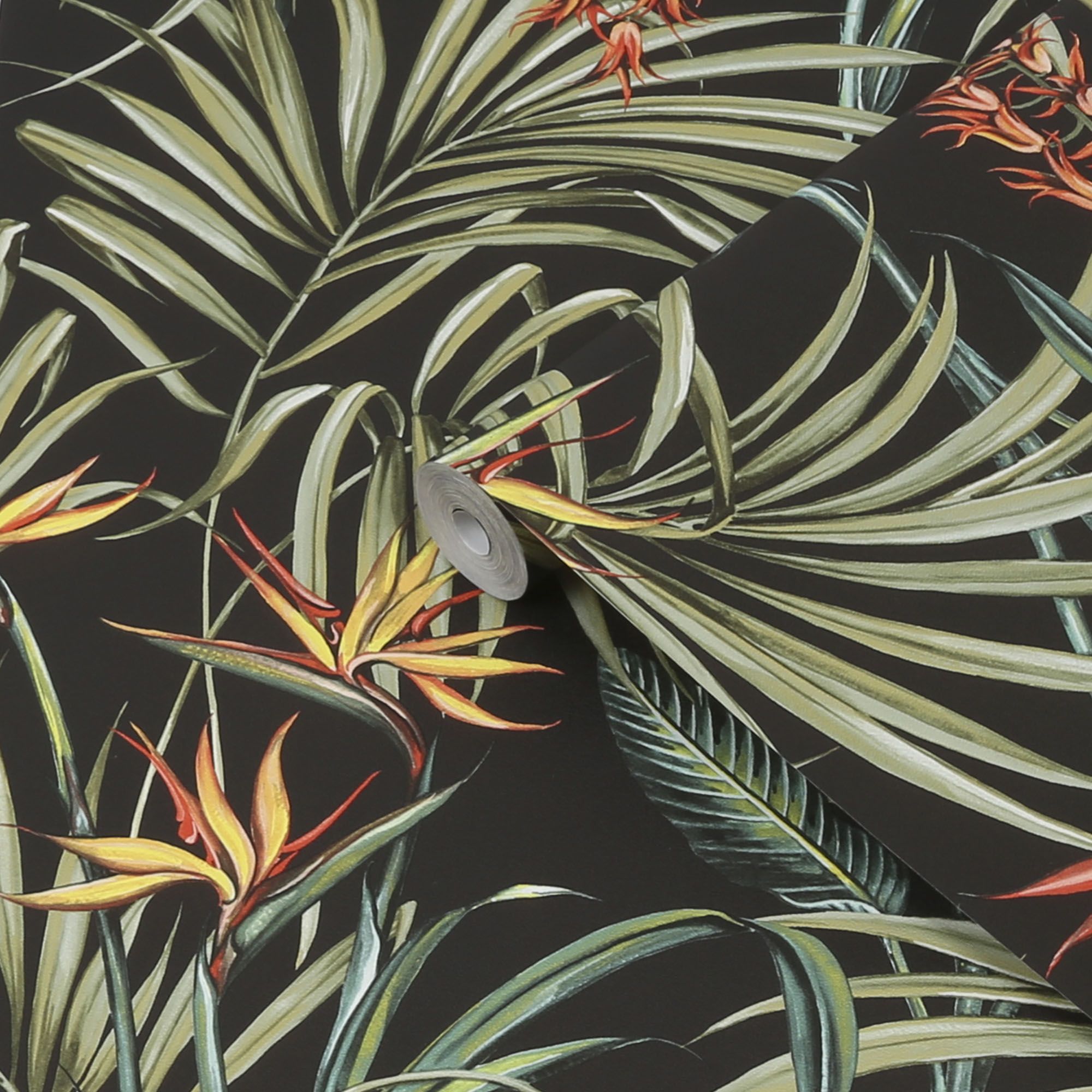 Superfresco Easy Sterlitzia Multicolour Leaves Smooth Wallpaper