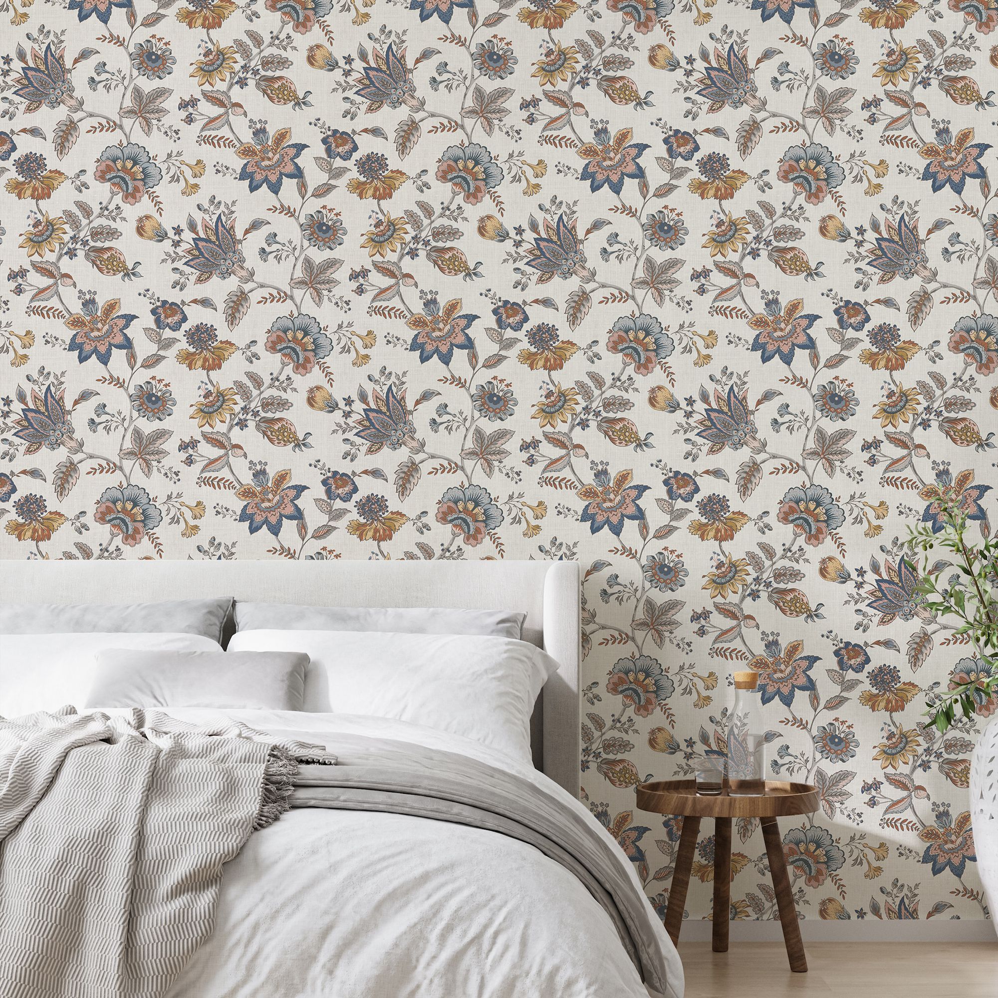 Superfresco Easy Tapestry Cream Smooth Wallpaper