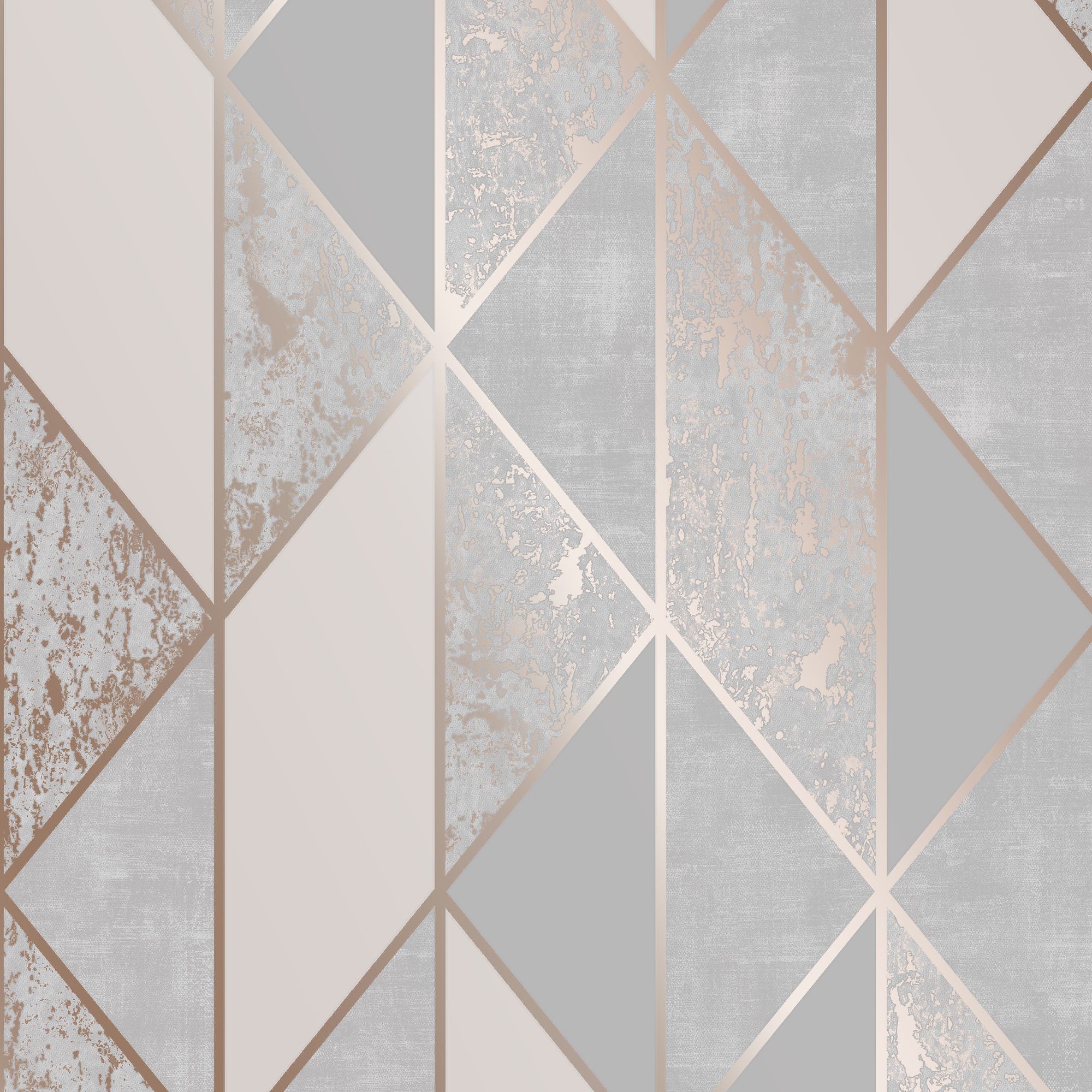 Superfresco Milan Rose gold Smooth Wallpaper Sample