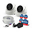 Swann 4K DVR Dome Wired Indoor & outdoor Swivel & tilt Smart IP camera, Pack of 2 in White