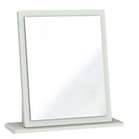 Swift Lugano Grey Rectangular Framed Mirror (H)51cm (W)48cm