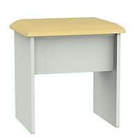 Swift Lugano Grey Wooden Dressing table stool