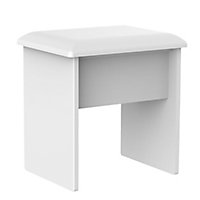 Swift Rosa White Dressing table stool