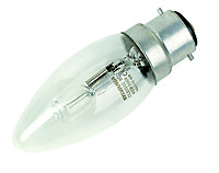 Sylvania B22 42W 630lm Warm white Eco halogen Dimmable Light bulb