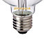 Sylvania E27 5W 640lm Round LED filament Light bulb