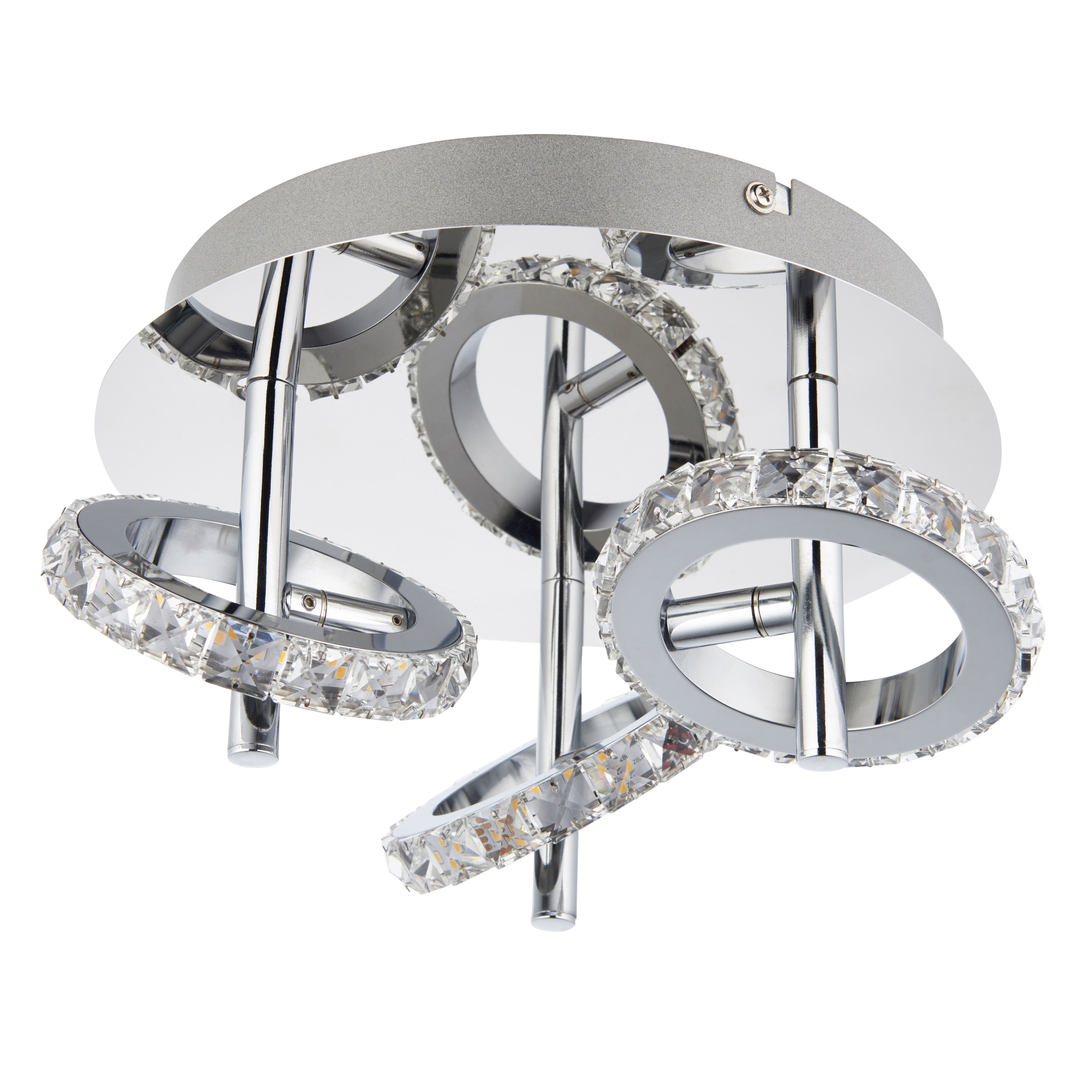 Symi Crystal effect 3 Light Spotlight