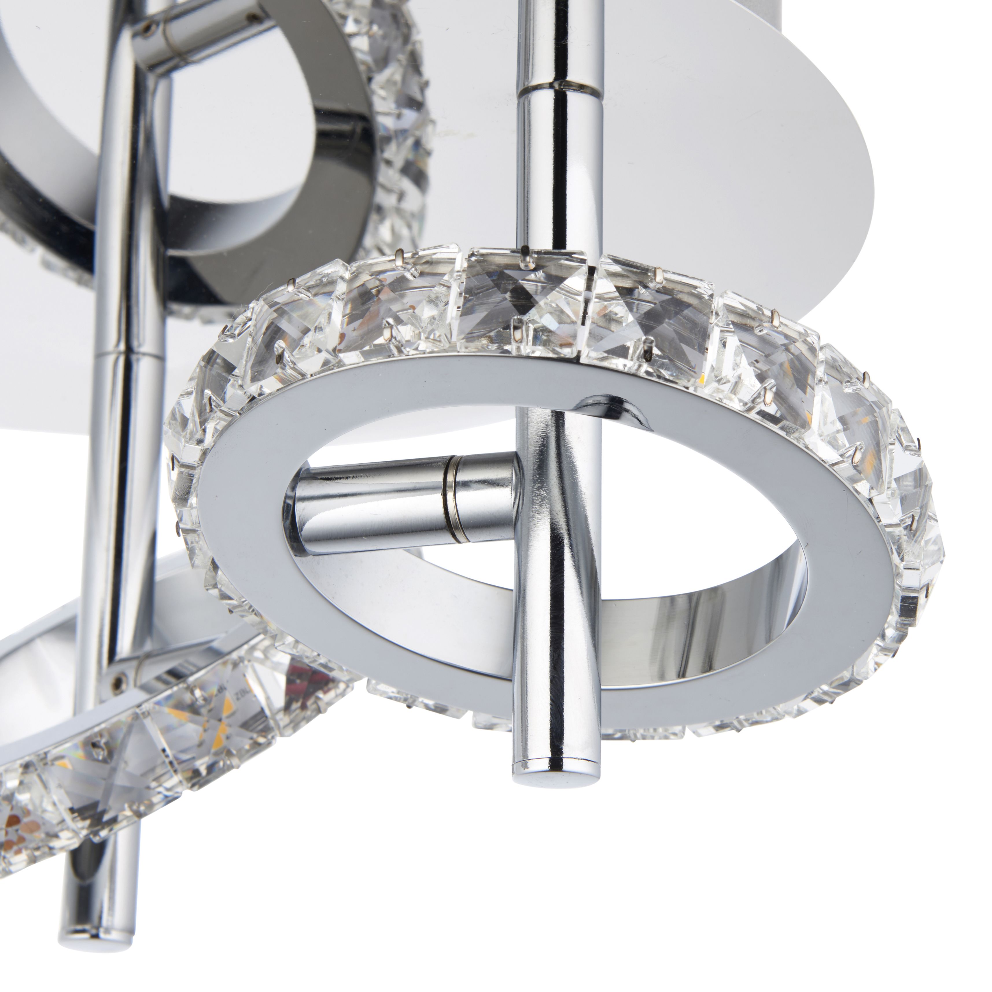 Symi Crystal effect 3 Light Spotlight