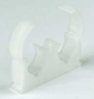 Talon Polypropylene (PP) Double Hinge clip YTD22 (Dia)22mm, Pack of 50