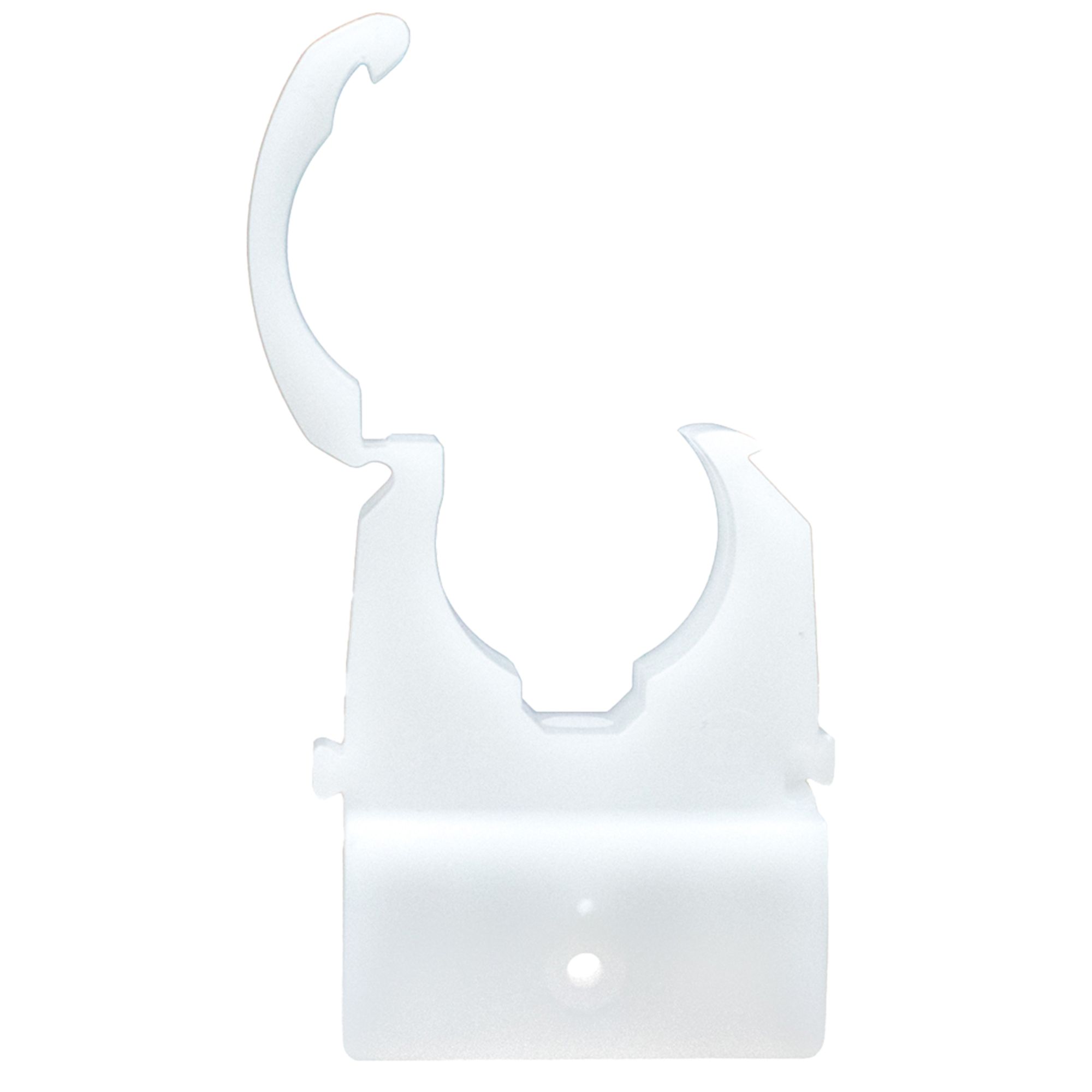 Talon Polypropylene (PP) Pipe clip (Dia)22mm, Pack of 5