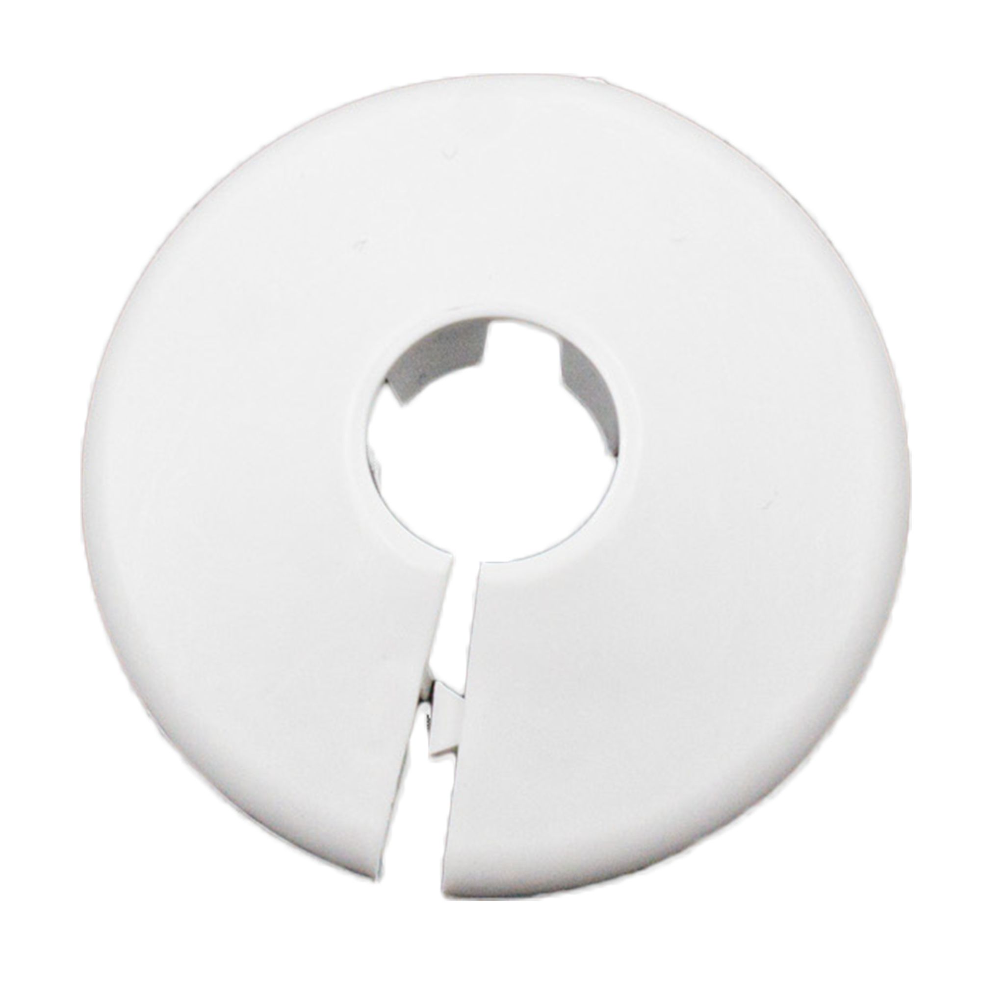 Talon White Pipe collar (Dia)10mm, Pack of 5