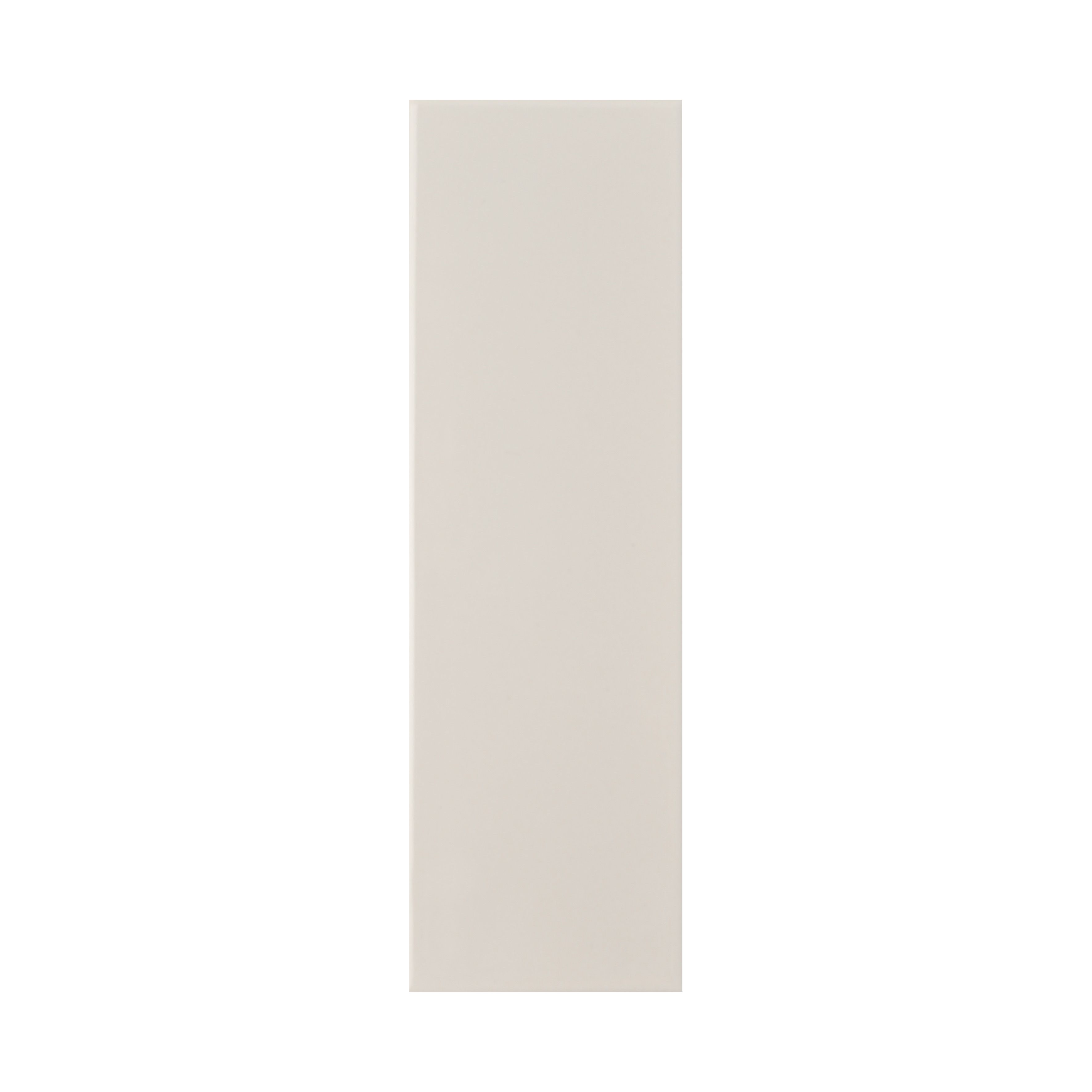 Tangier Ivory Gloss Ceramic Wall Tile, Pack of 54, (L)245mm (W)75mm
