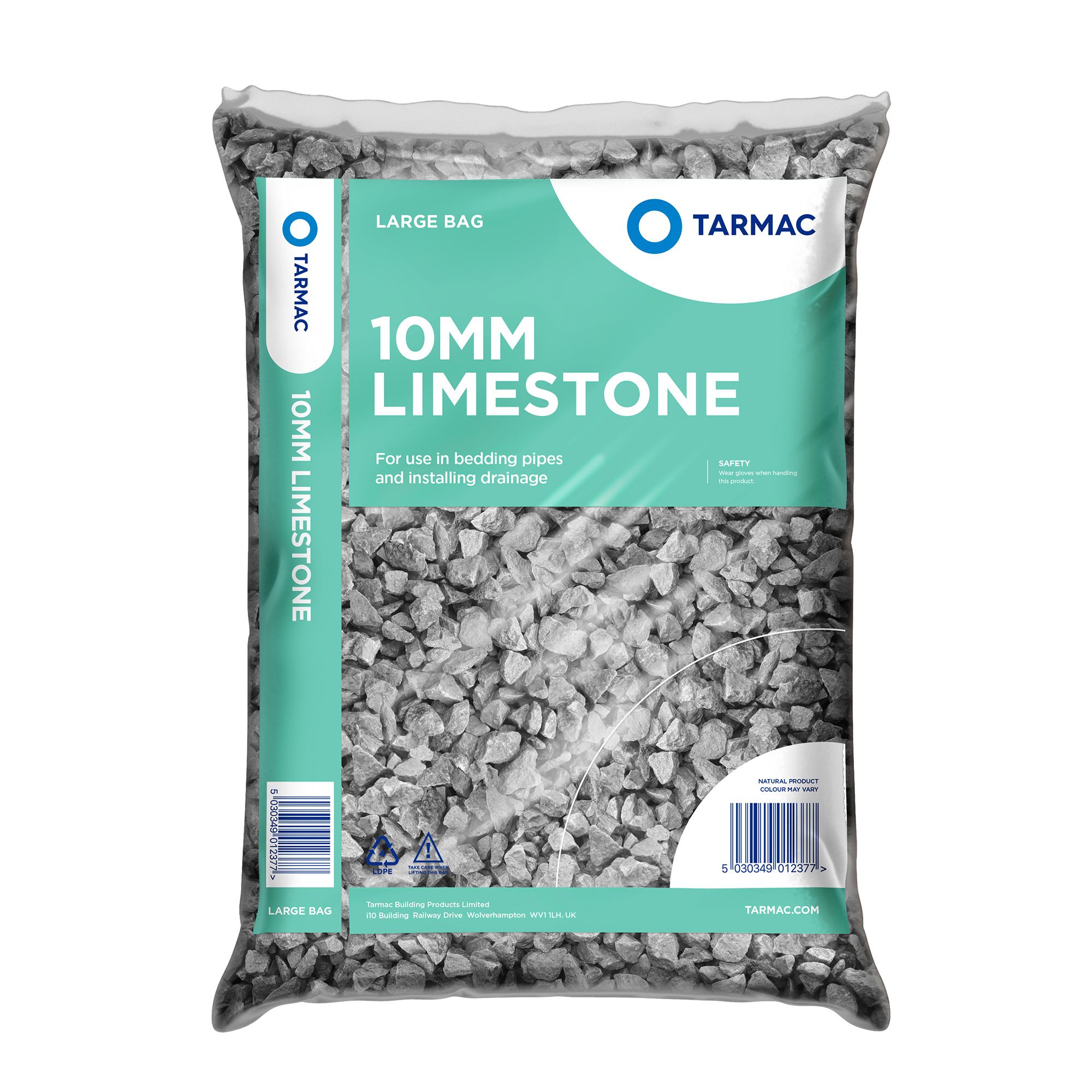 Image of Tarmac 10mm Limestone Chippings, Large Bag