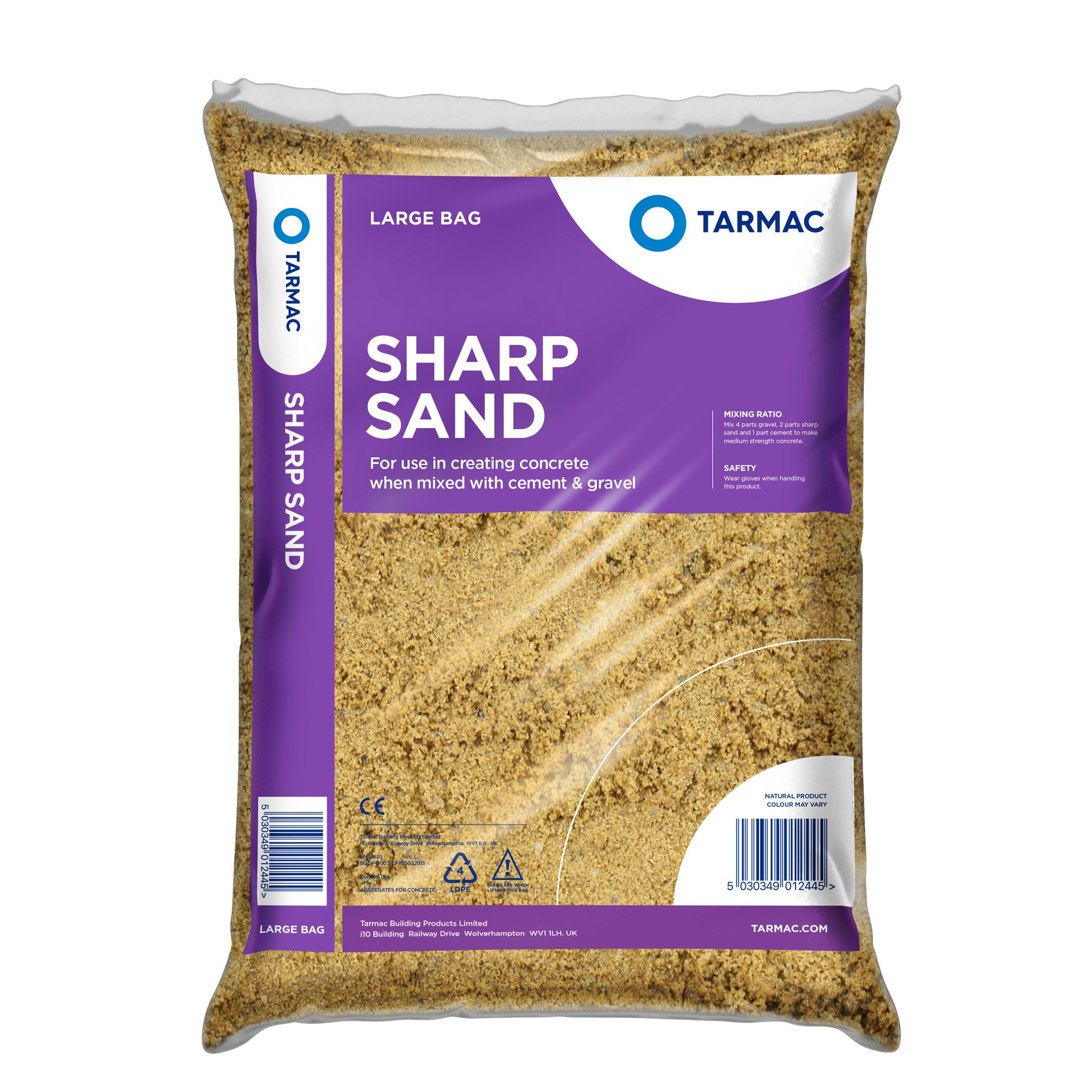 Tarmac Sharp sand, Large Bag | Tradepoint