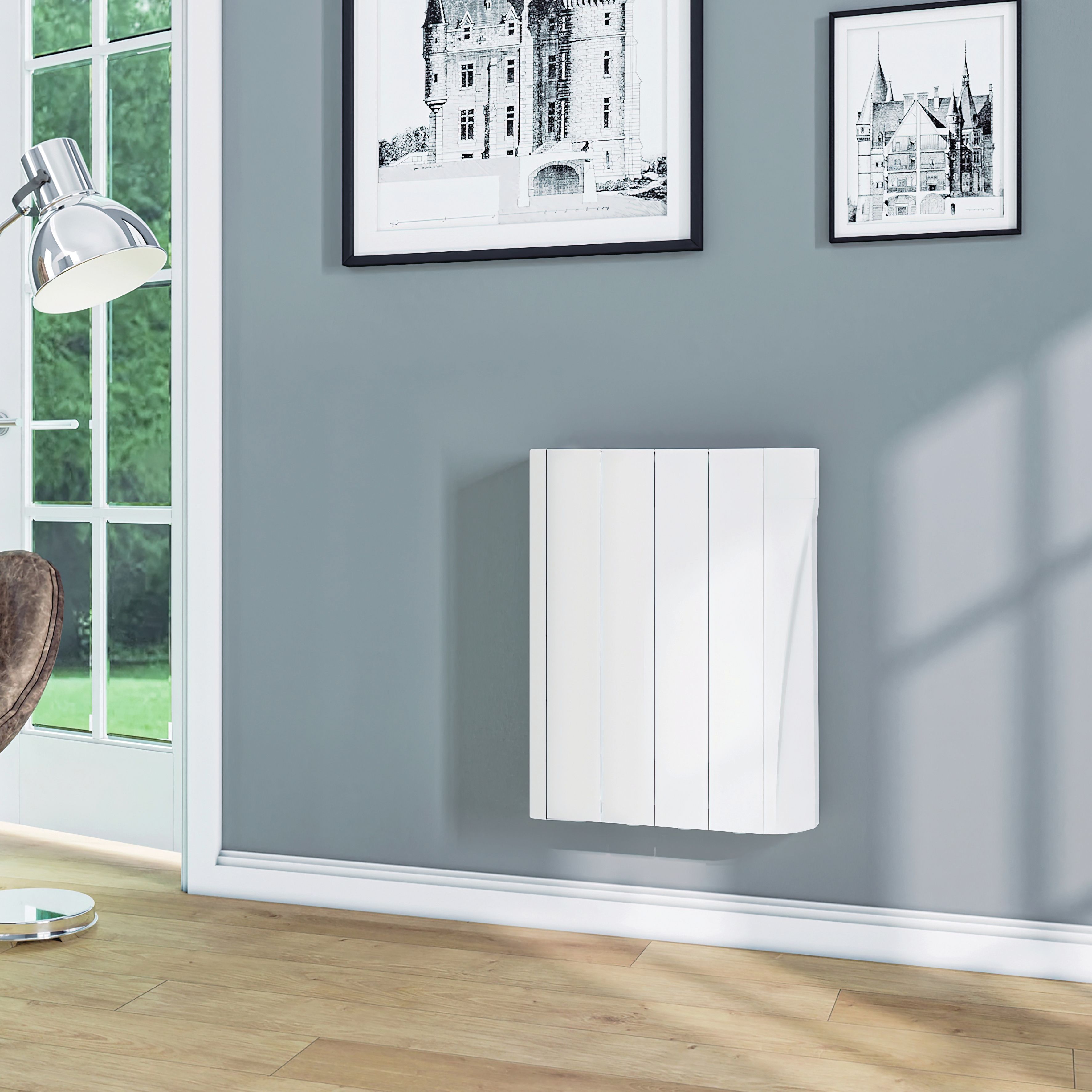 TCP Smart Mains fed 0.5kW White Smart Oil-filled radiator