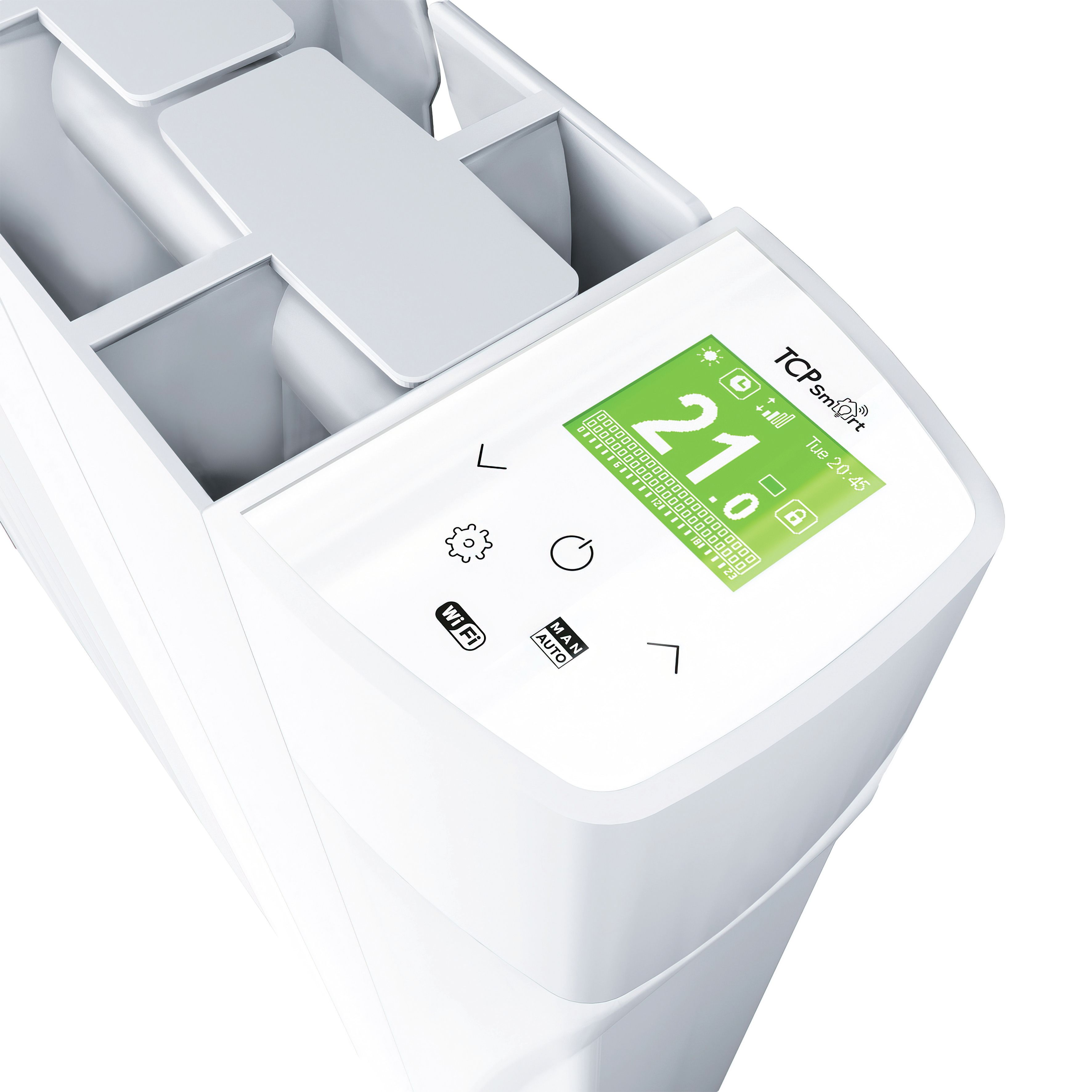 TCP Smart Mains fed 0.5kW White Smart Oil-filled radiator