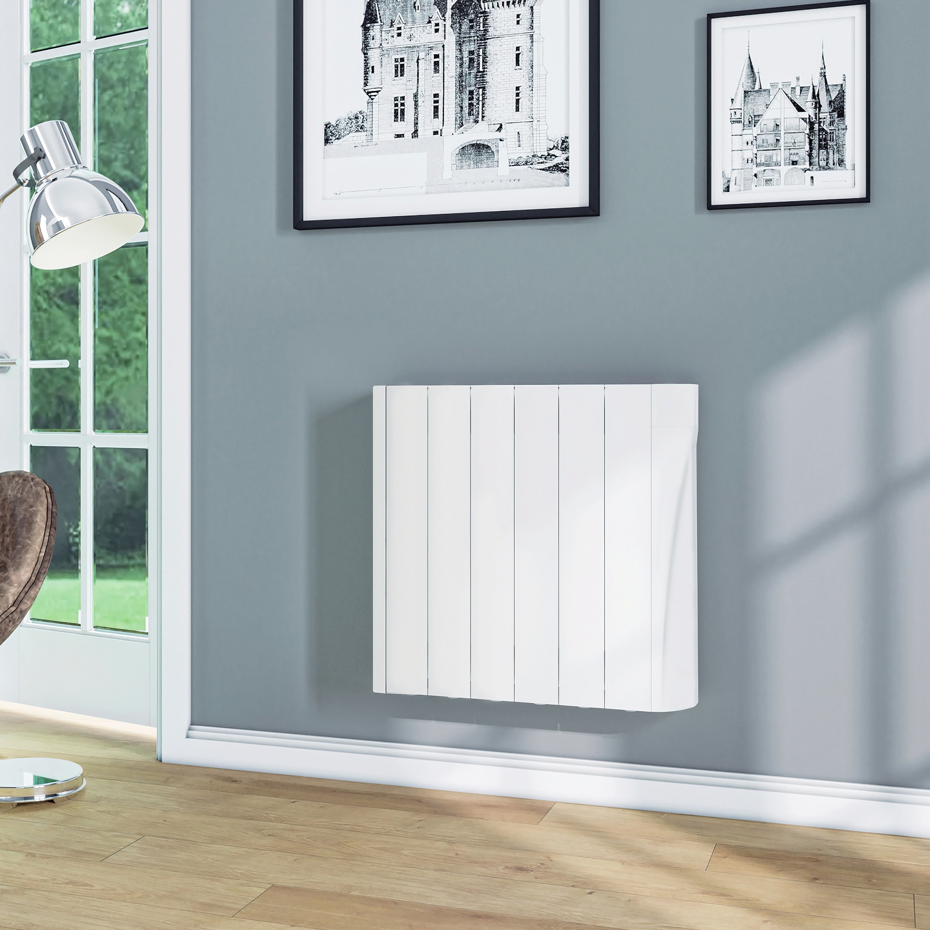 TCP Smart Mains fed 0.75kW White Smart Oil-filled radiator