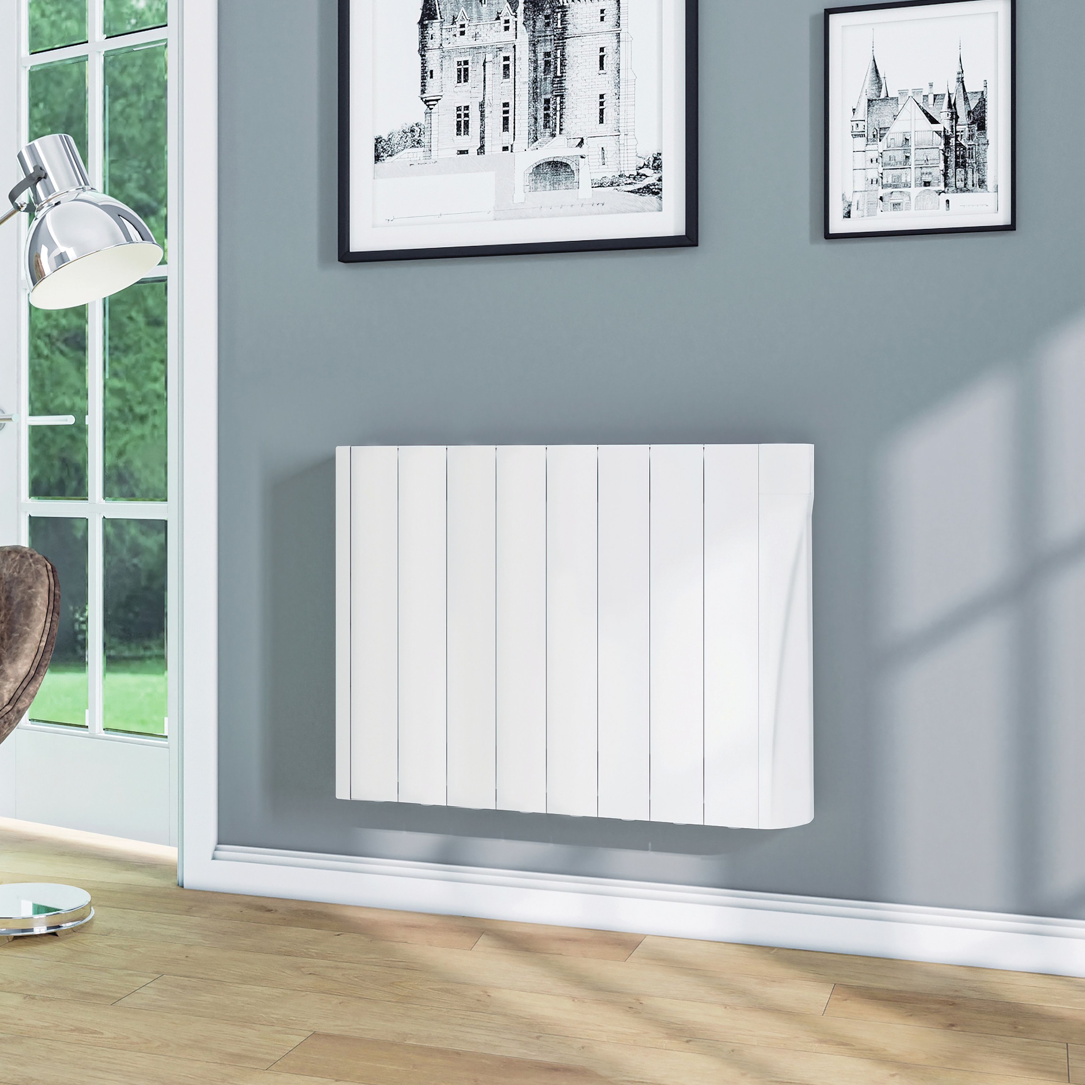 TCP Smart Mains fed 1kW White Smart Oil-filled radiator