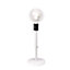 TCP White 10" Pedestal fan With adjustable height