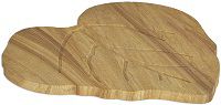 Teak Veined leaf Stepping stone