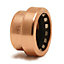 Tectite Sprint Copper Push-fit Stop end (Dia)22mm
