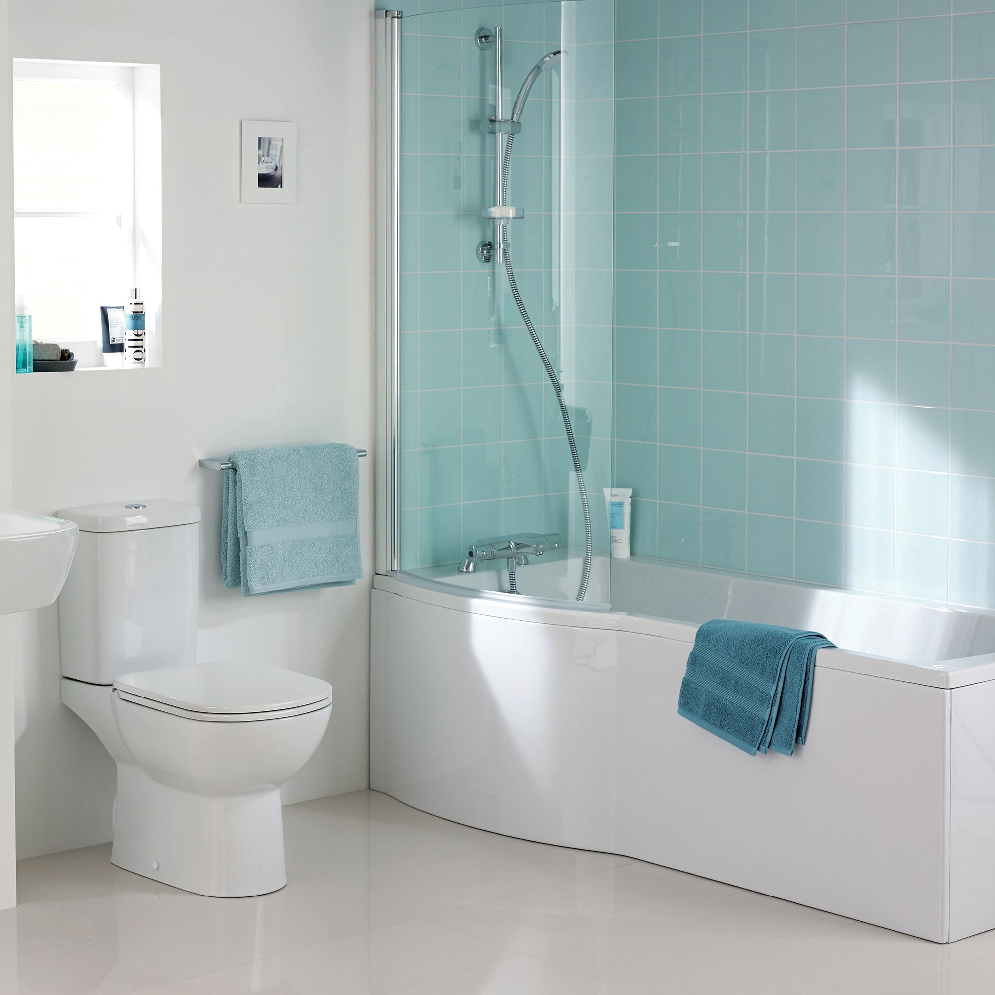 TEMPO ARC SHOWER BATH LEFT HAND