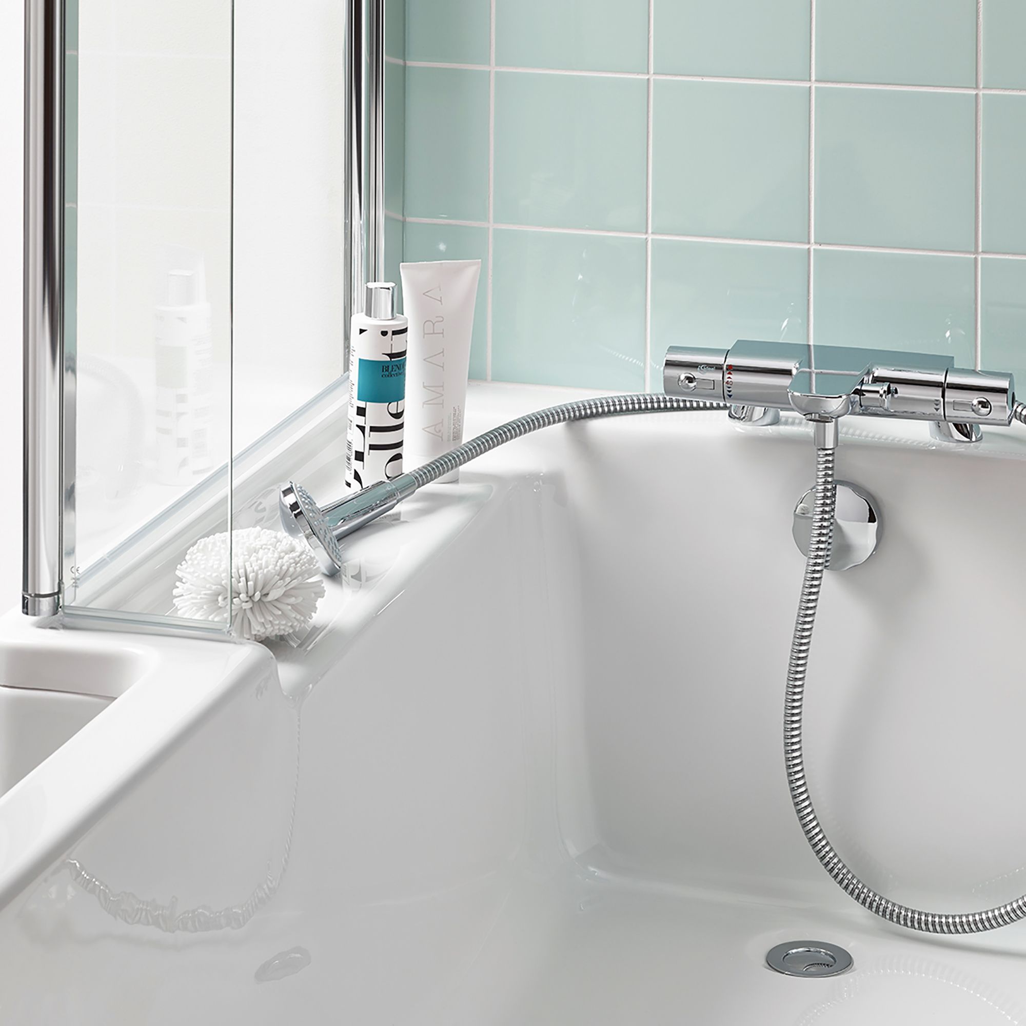 TEMPO CUBE SHOWER BATH LEFT HAND