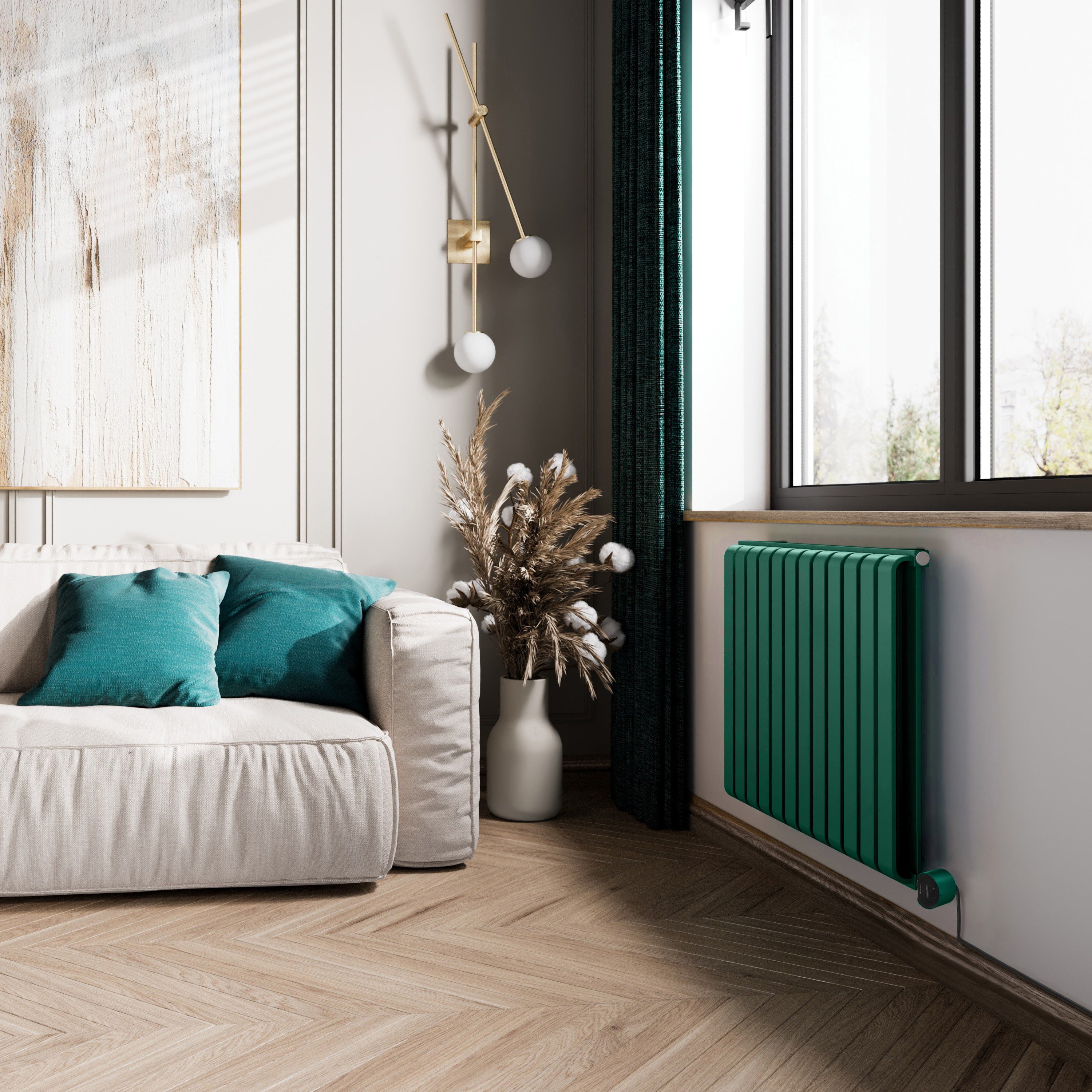 Terma 230V 0.8kW Green Smart Horizontal Oil-filled radiator